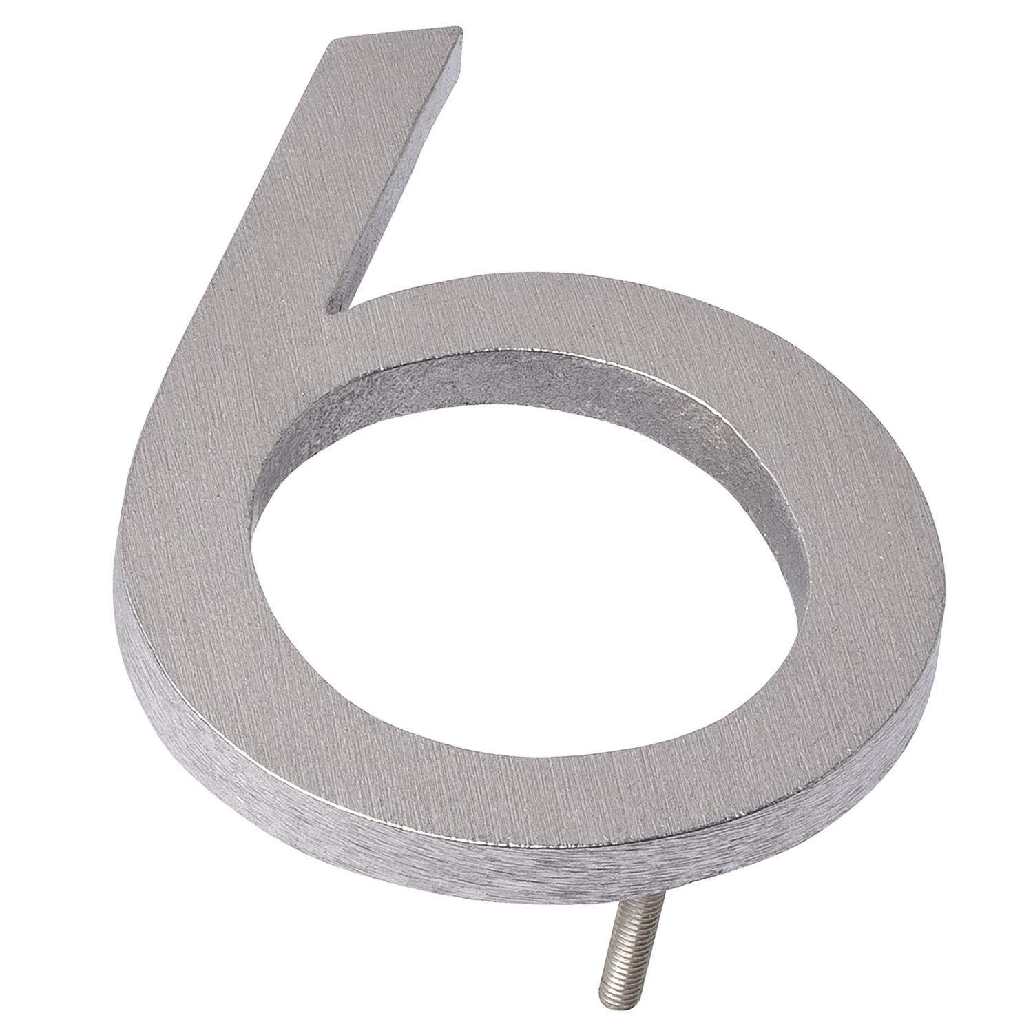 8'' H Metal House Number