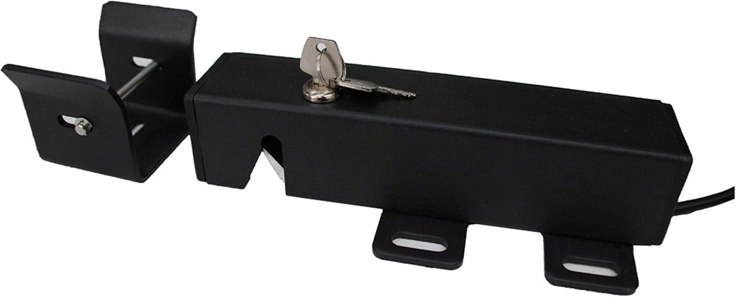 Black Electric Lock for Swing Gate Opener with Keys