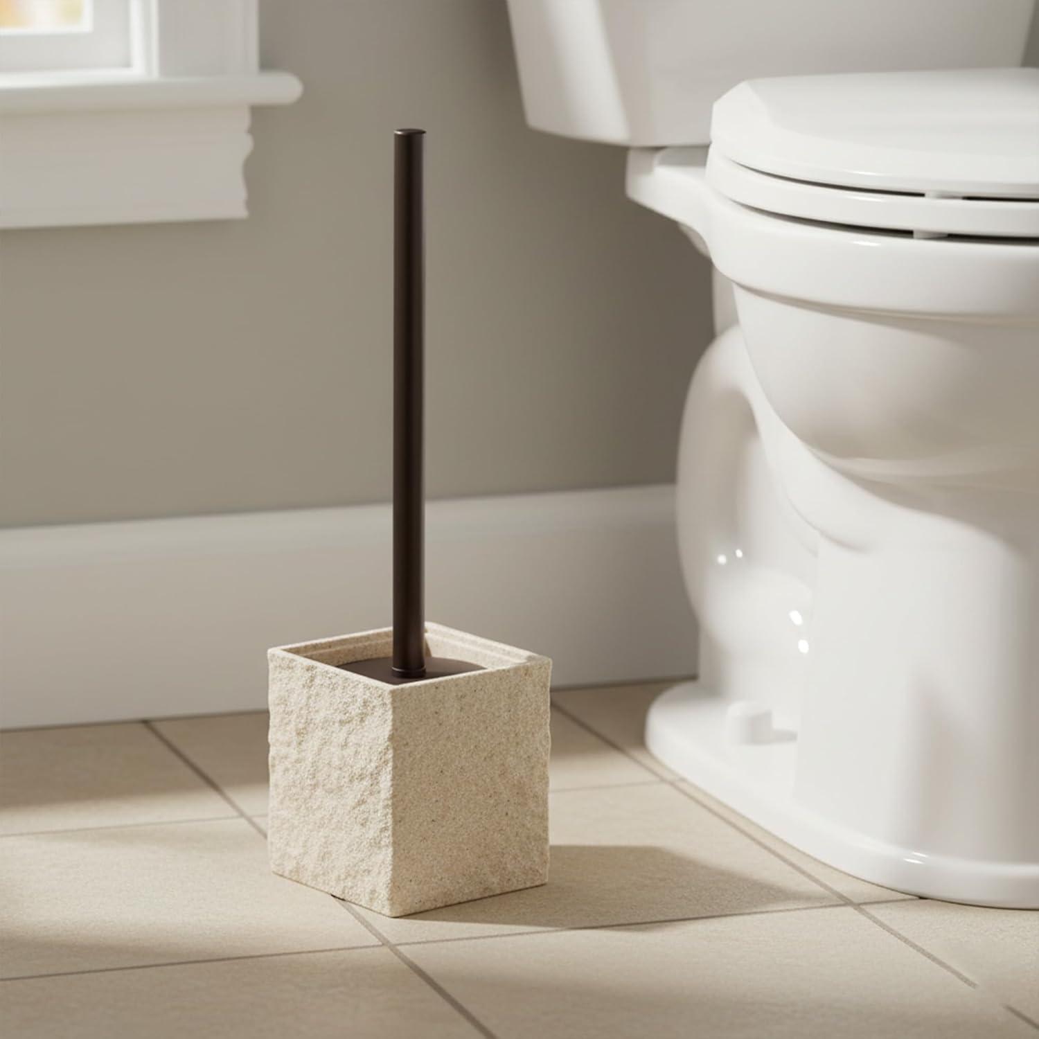 Evideco Evideco Resin Toilet Brush And Holder