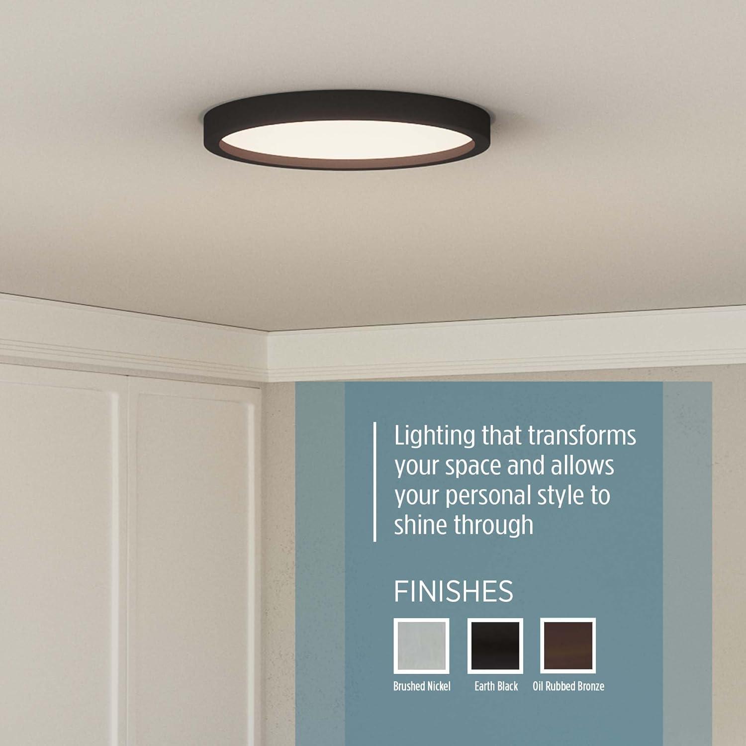 Quoizel OST1711W Outskirt LED 11 inch Fresco Flush Mount Ceiling Light