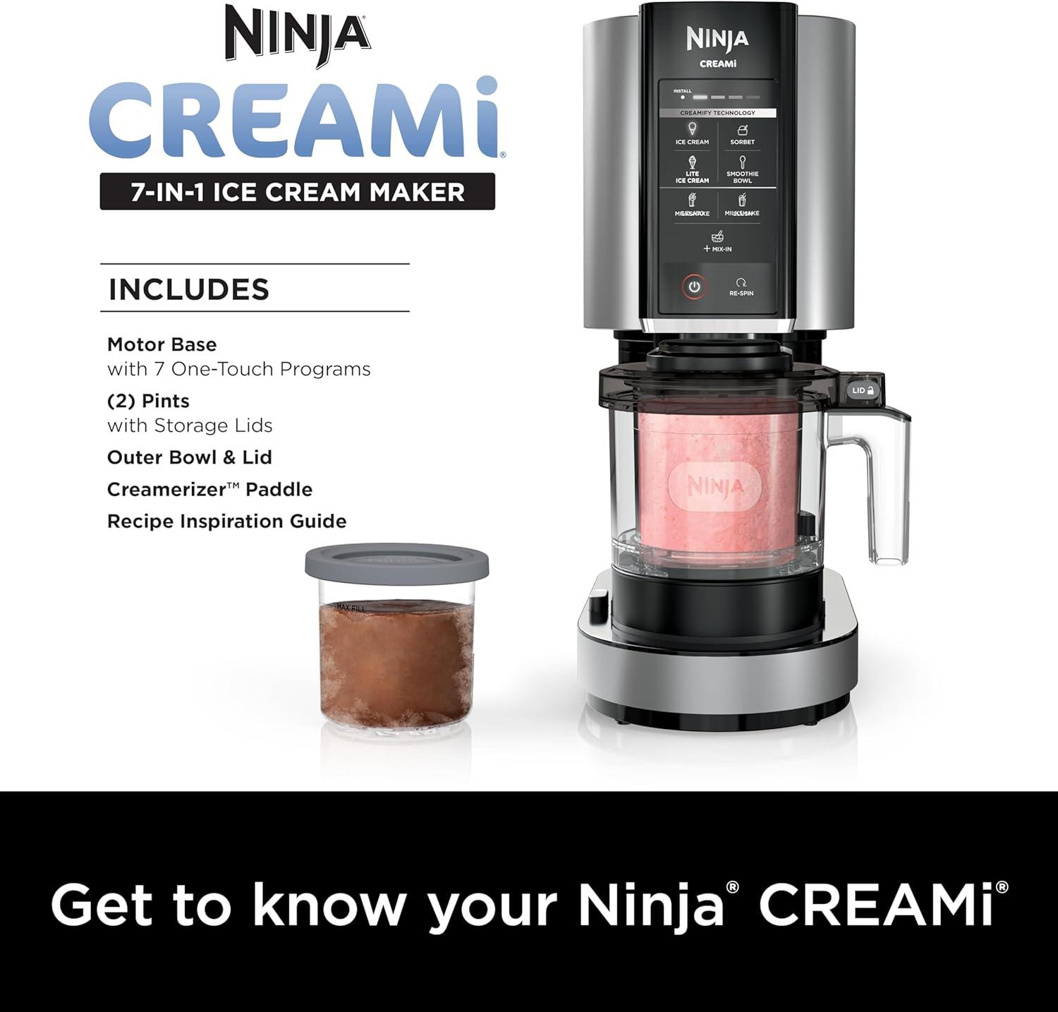 Ninja ™ CREAMi ® 7-in-1 Ice Cream Maker