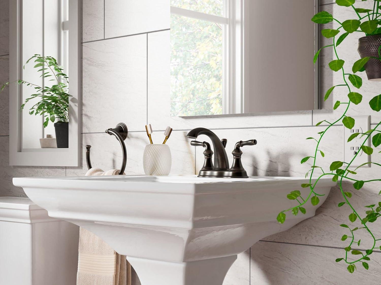 Kohler Devonshire Centerset Bathroom Sink Faucet, 1.2 gpm