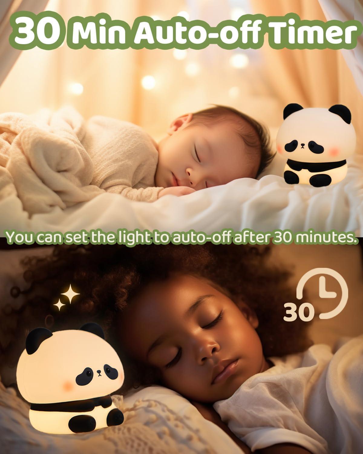 Wnngxing Dimmable Cute Panda Night Light