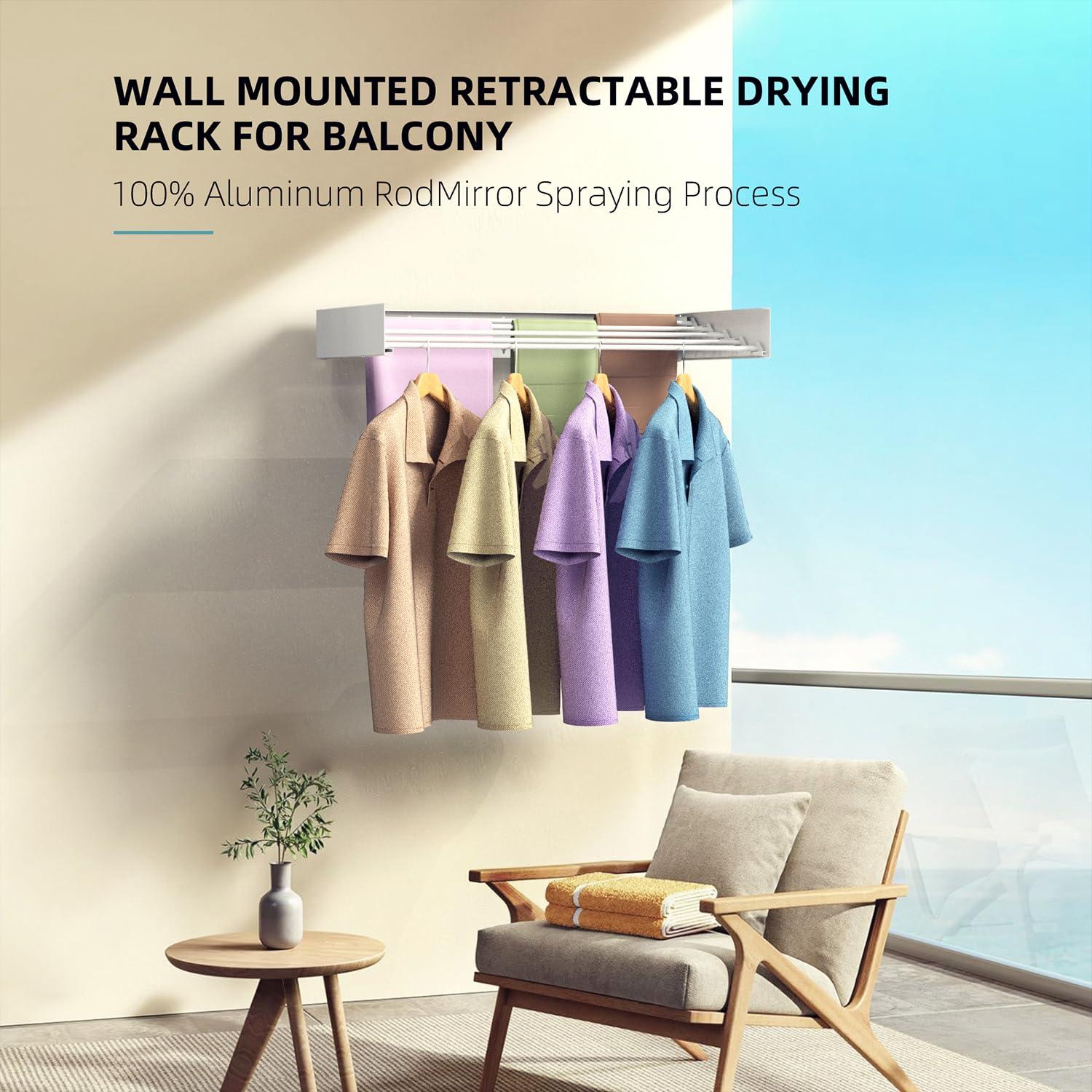 Filbop Metal Wall-Mounted Drying Rack