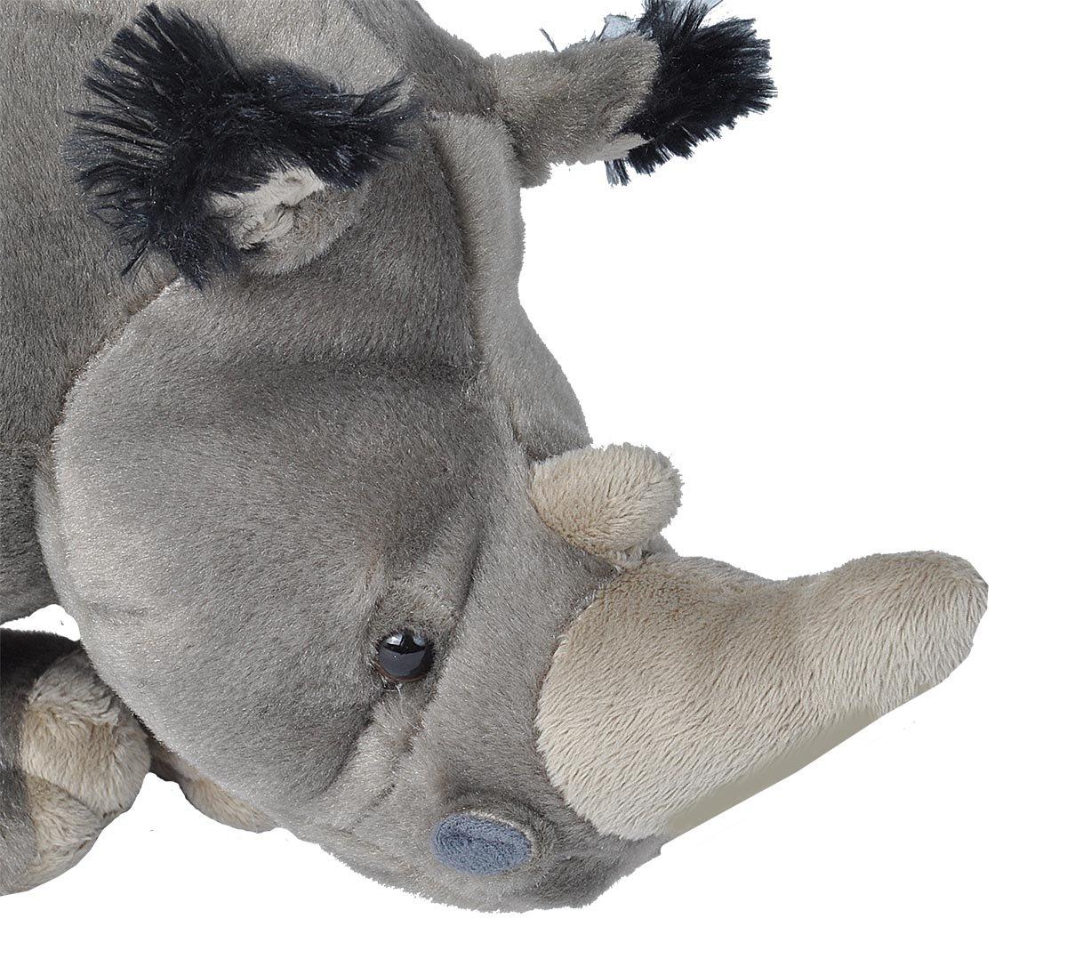 Wild Republic Cuddlekins Rhino Stuffed Animal, 12 Inches