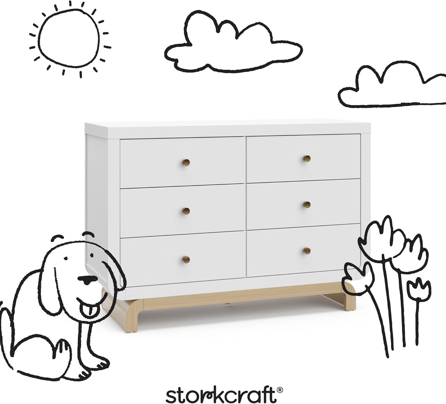 Santorini 6 Drawer Dresser
