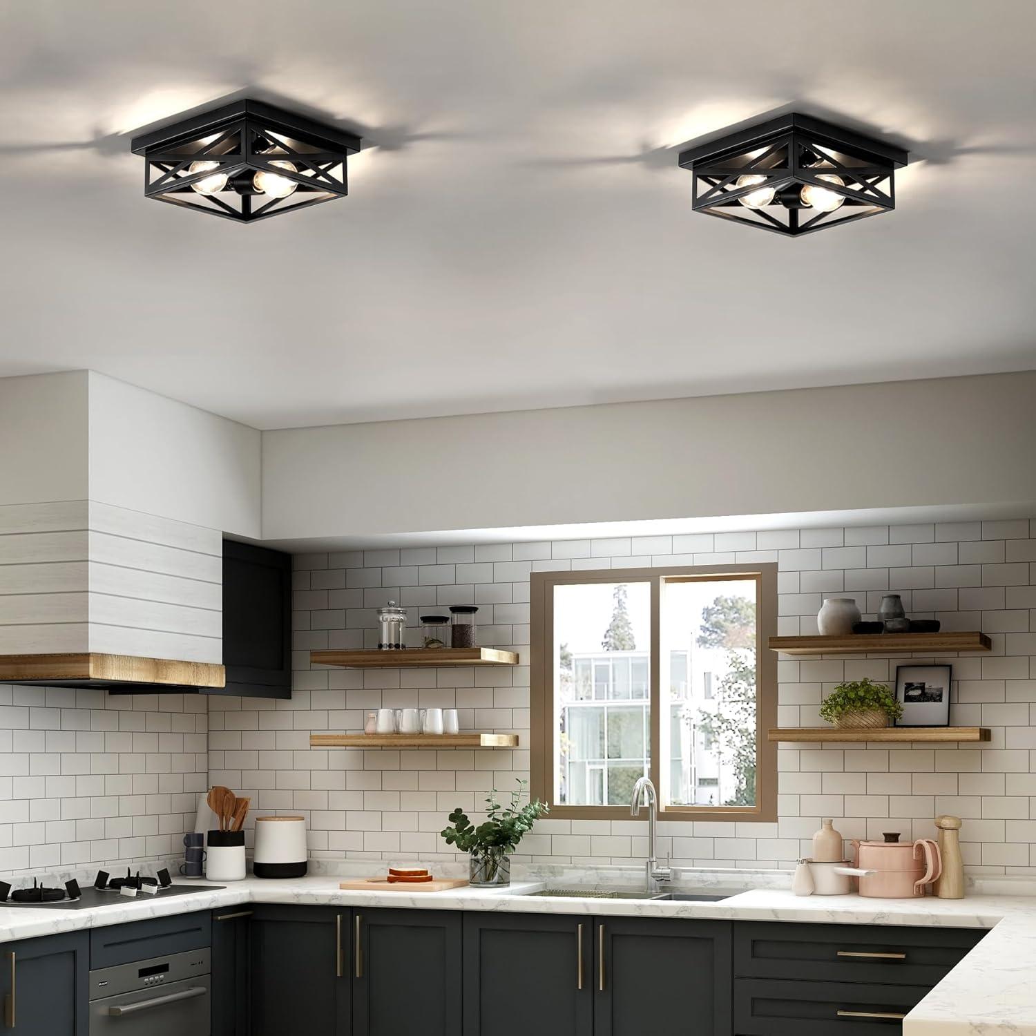 Pynsseu Flush Mount (Set of 2)