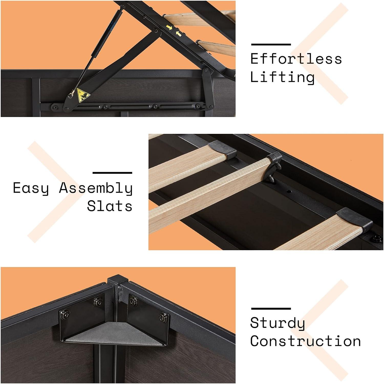 Wade Logan® Caityln Lift Up Storage Bed