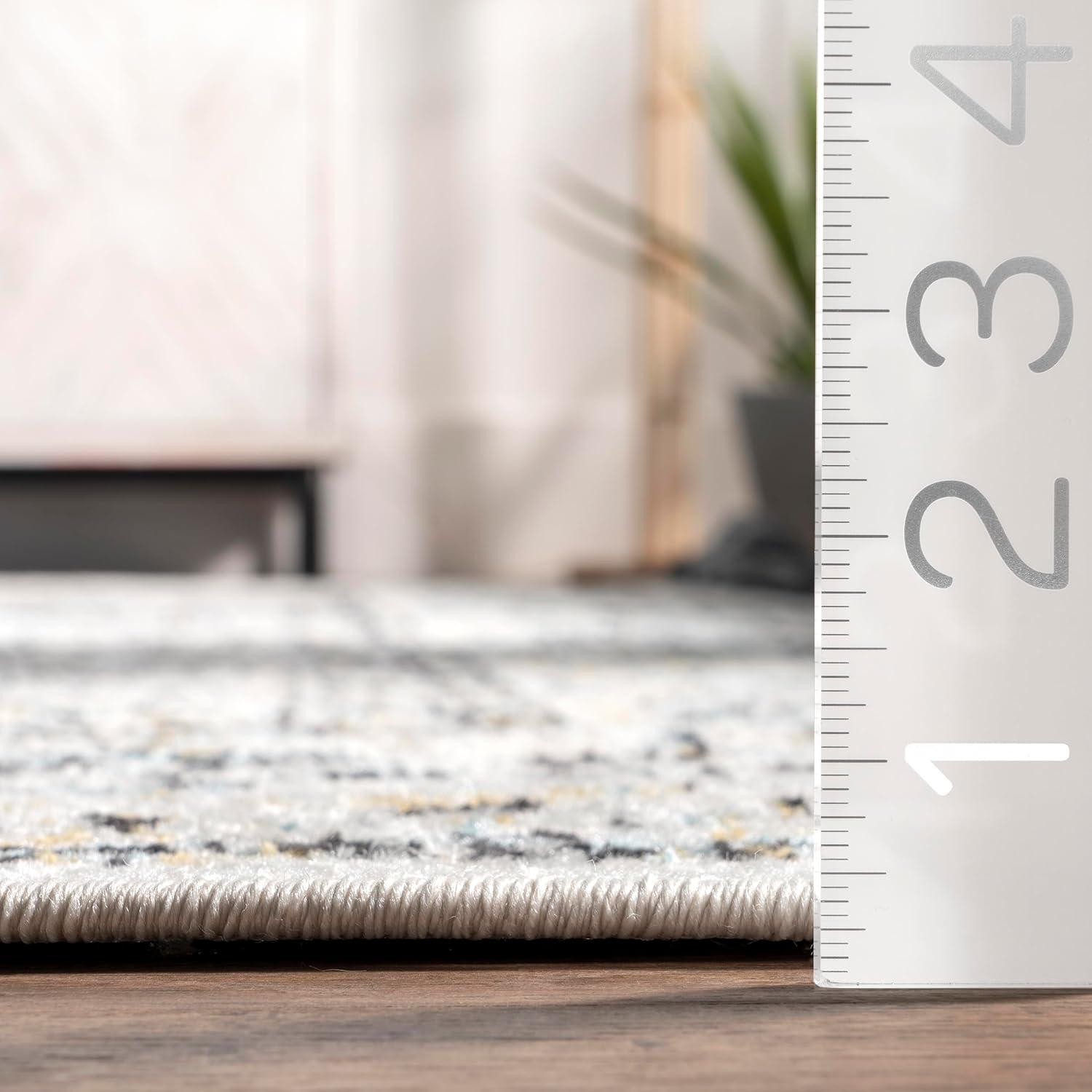 nuLOOM Paisley Vintage Persian Area Rug, 2' x 3', Verona Grey