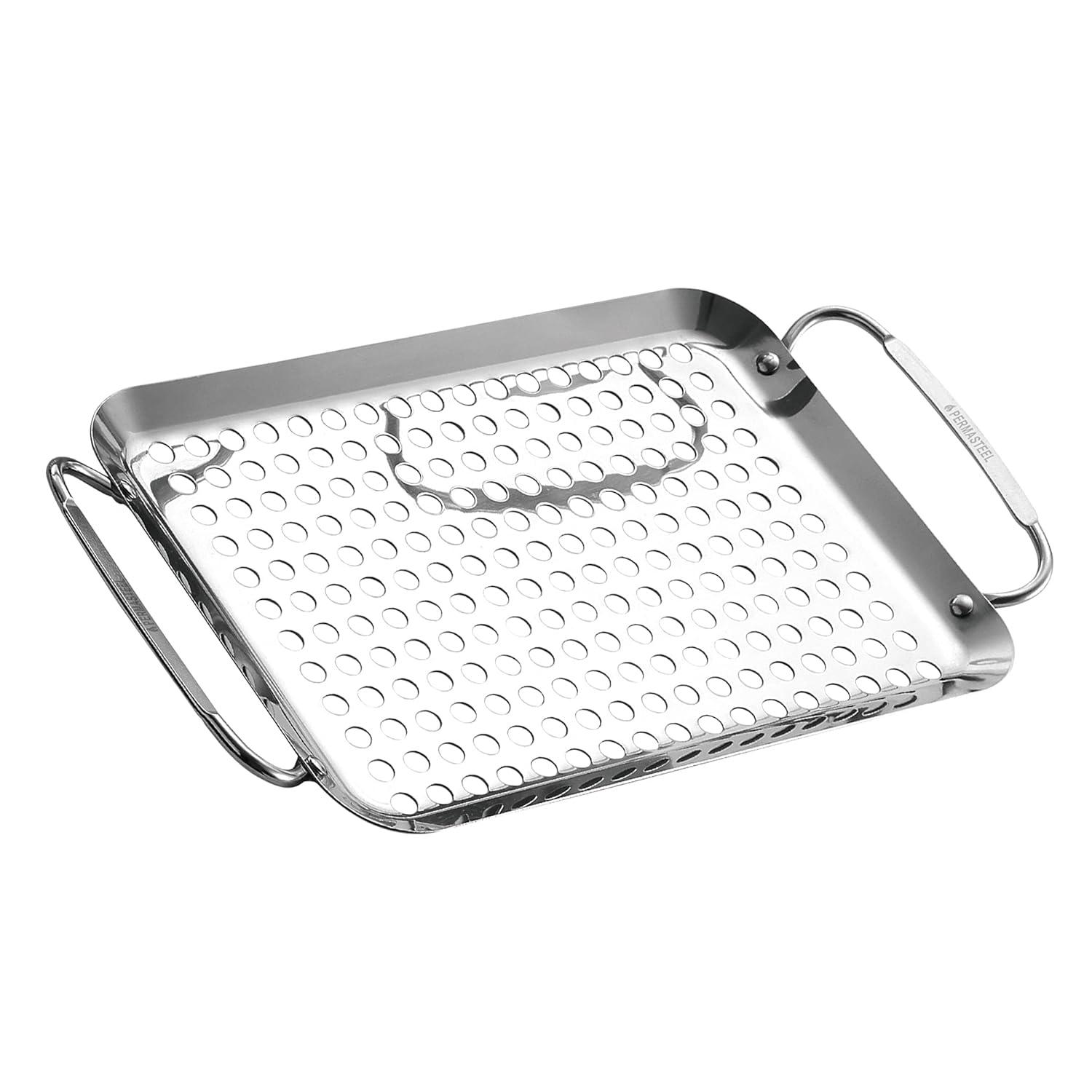 Permasteel Permasteel Heavy Duty Large Grilling Basket