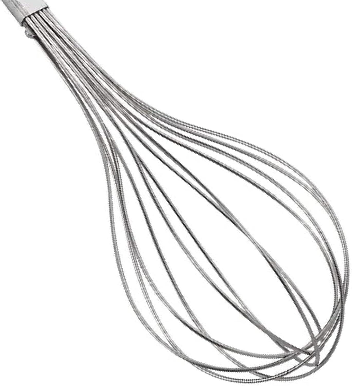 12-Inch Stainless Steel Balloon Whisk with Ergonomic Handle