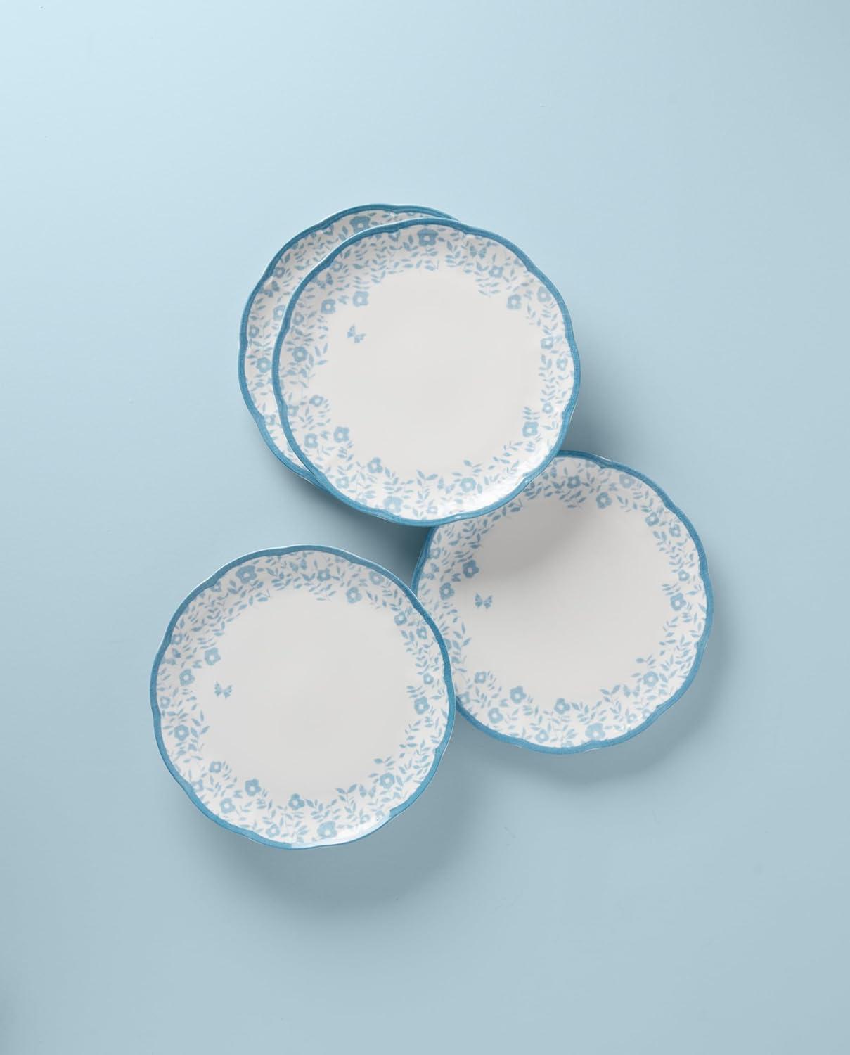 Butterfly Meadow Cottage 4Pc Dinner Plates
