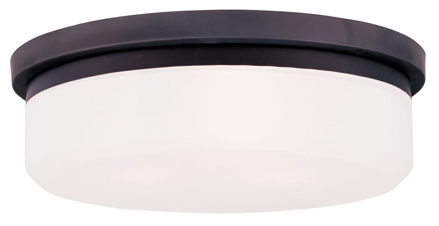 Livex Lighting Stratus 3 - Light Flush Mount in  Bronze