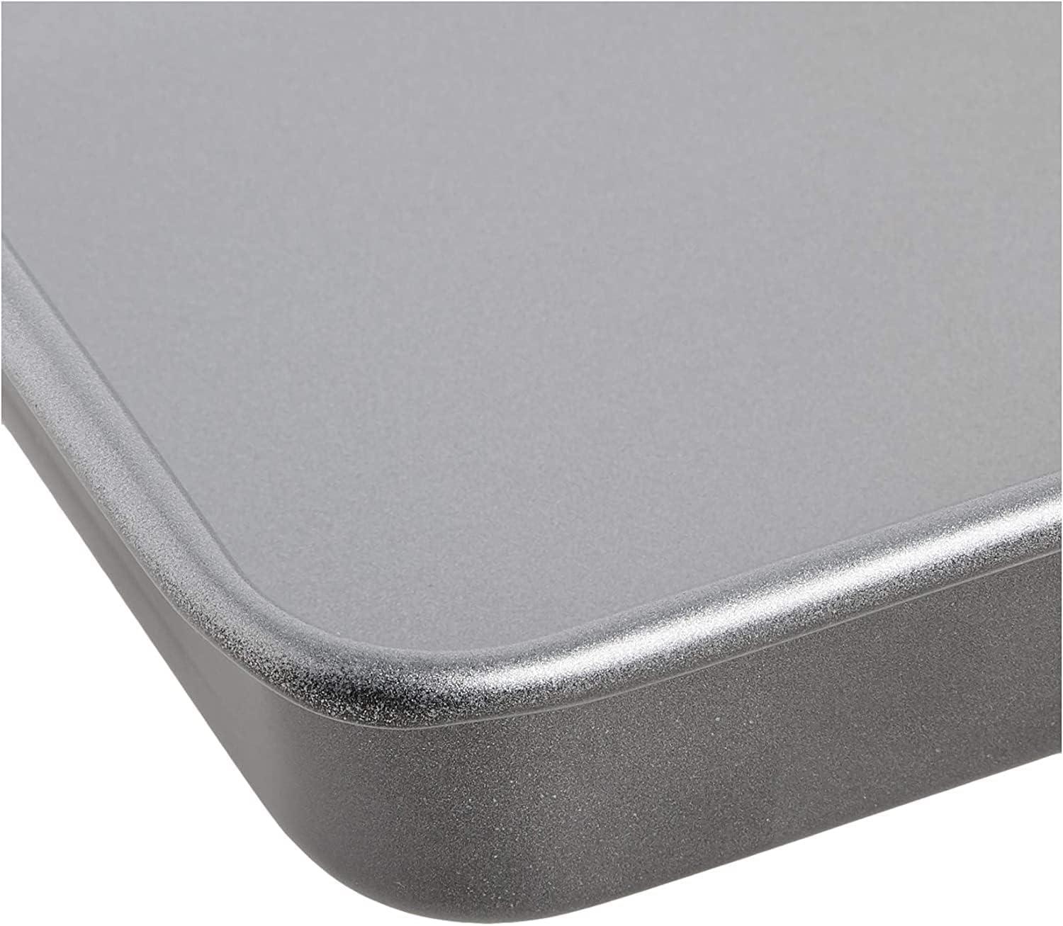 Silver Non-Stick Square Steel Cake Pan