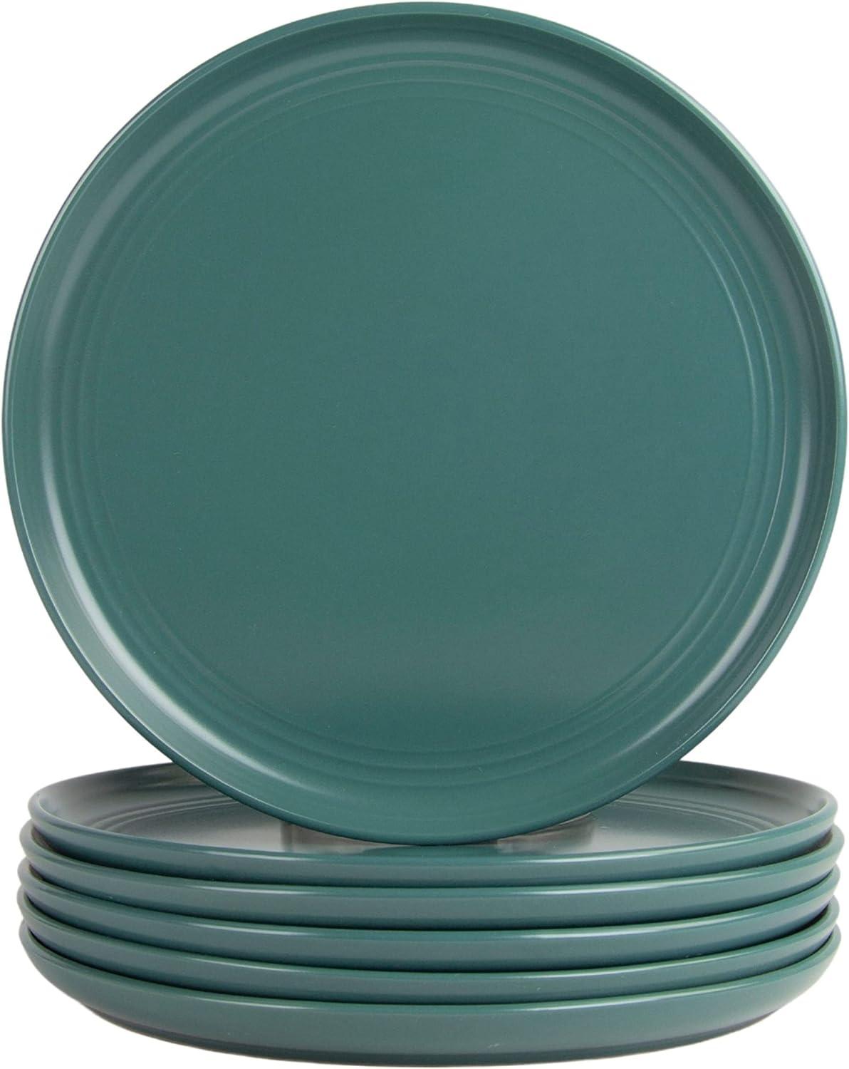 Ten Strawberry Street Double Line 10.5" Dinner Plate (Set of 6)