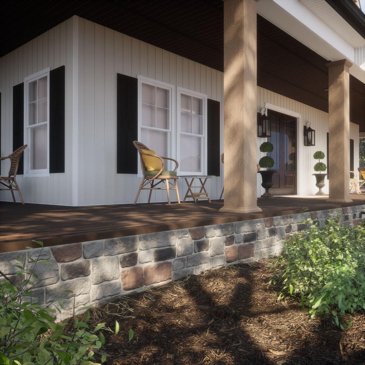 Ekena Millwork EverStone Cobblestone Faux Stone Panel
