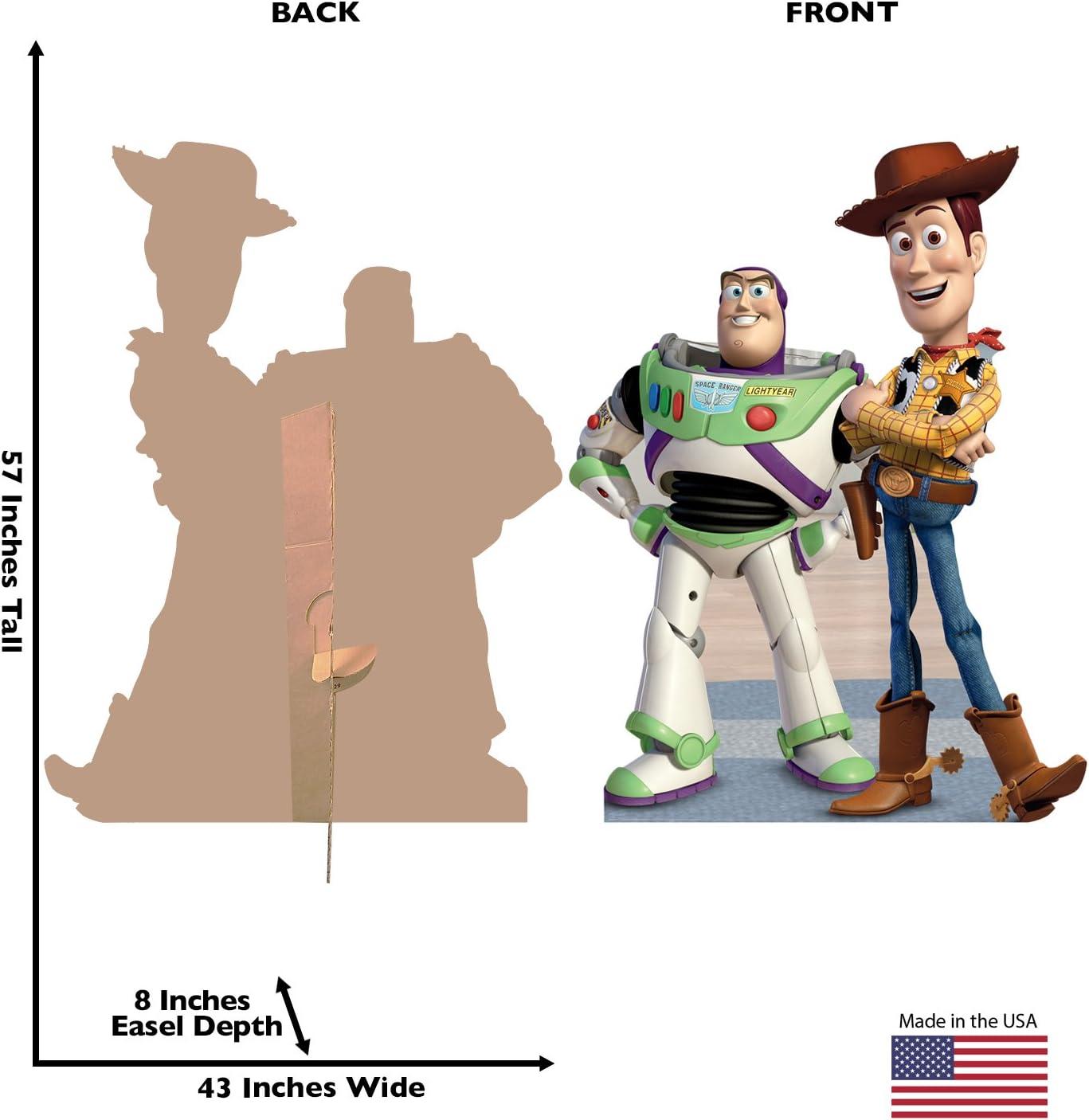 Buzz & Woody Life Size Cardboard Stand-Up from Toy Story