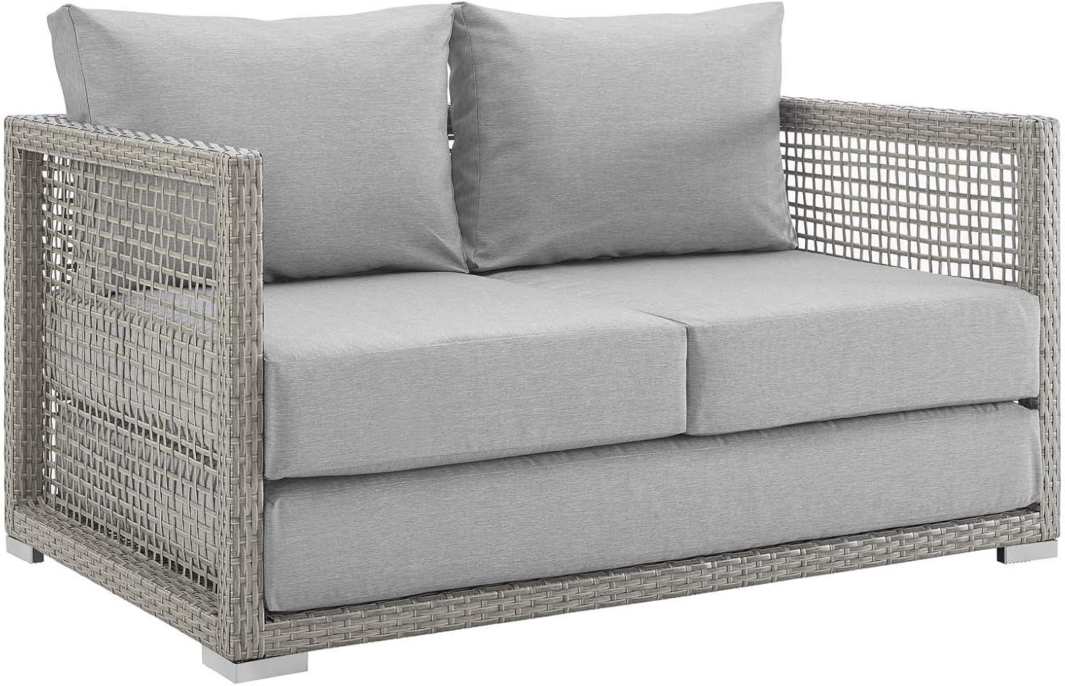 Latitude Run® Aura 7-piece Wicker Rattan Outdoor Patio Set