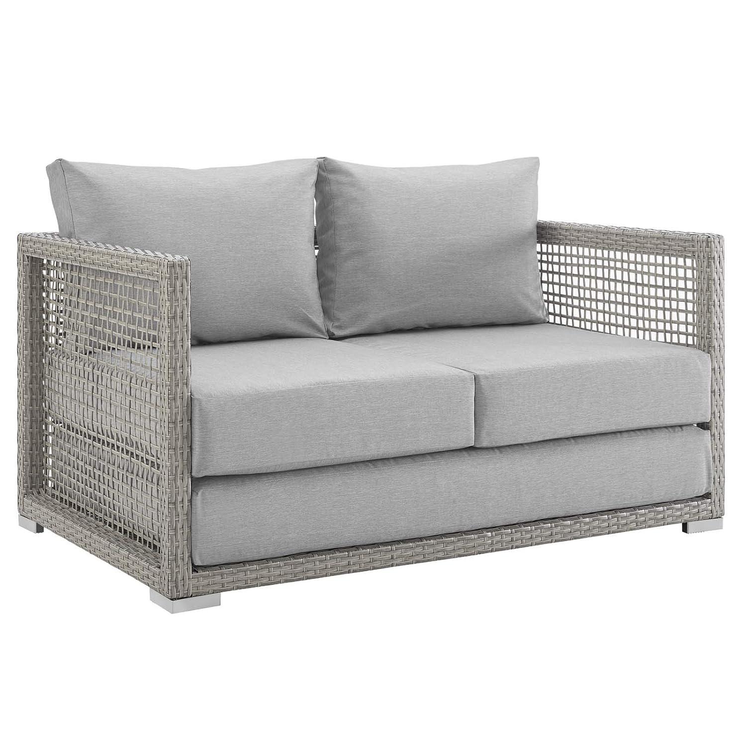Latitude Run® Aura 7-piece Wicker Rattan Outdoor Patio Set