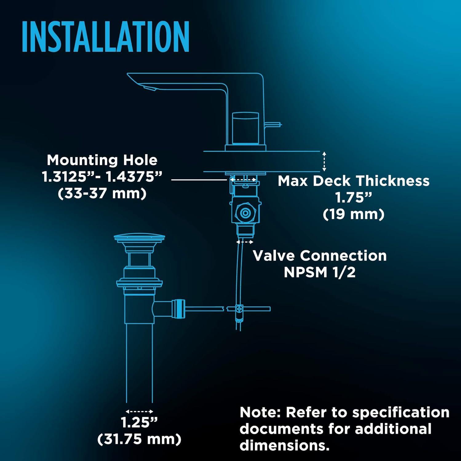 TOTO TLG01201U#CP Double Handle Bathroom Faucet with Drain Assembly