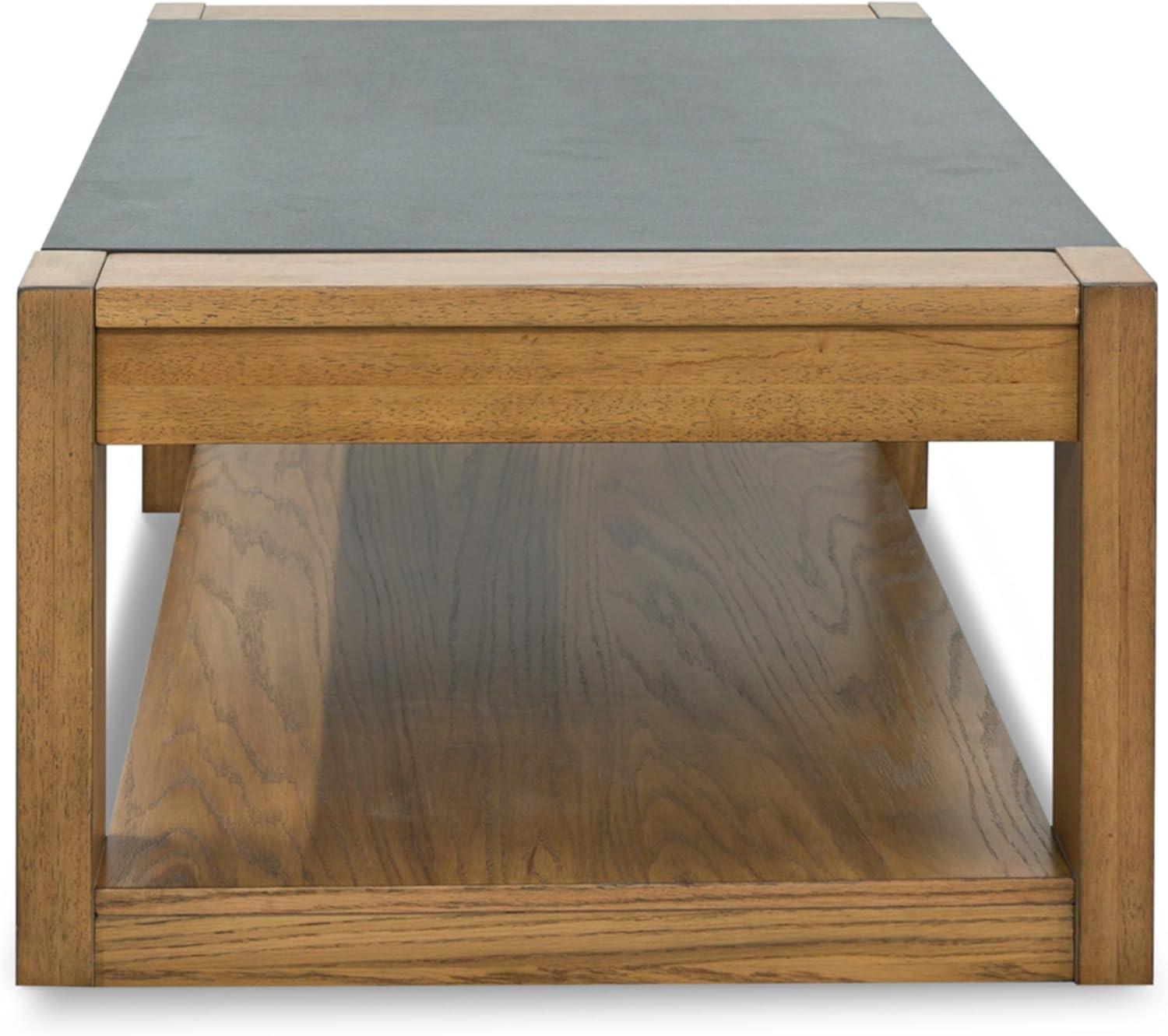 Signature Design by Ashley Casual Quentina Lift Top Coffee Table, Light Brown/Black
