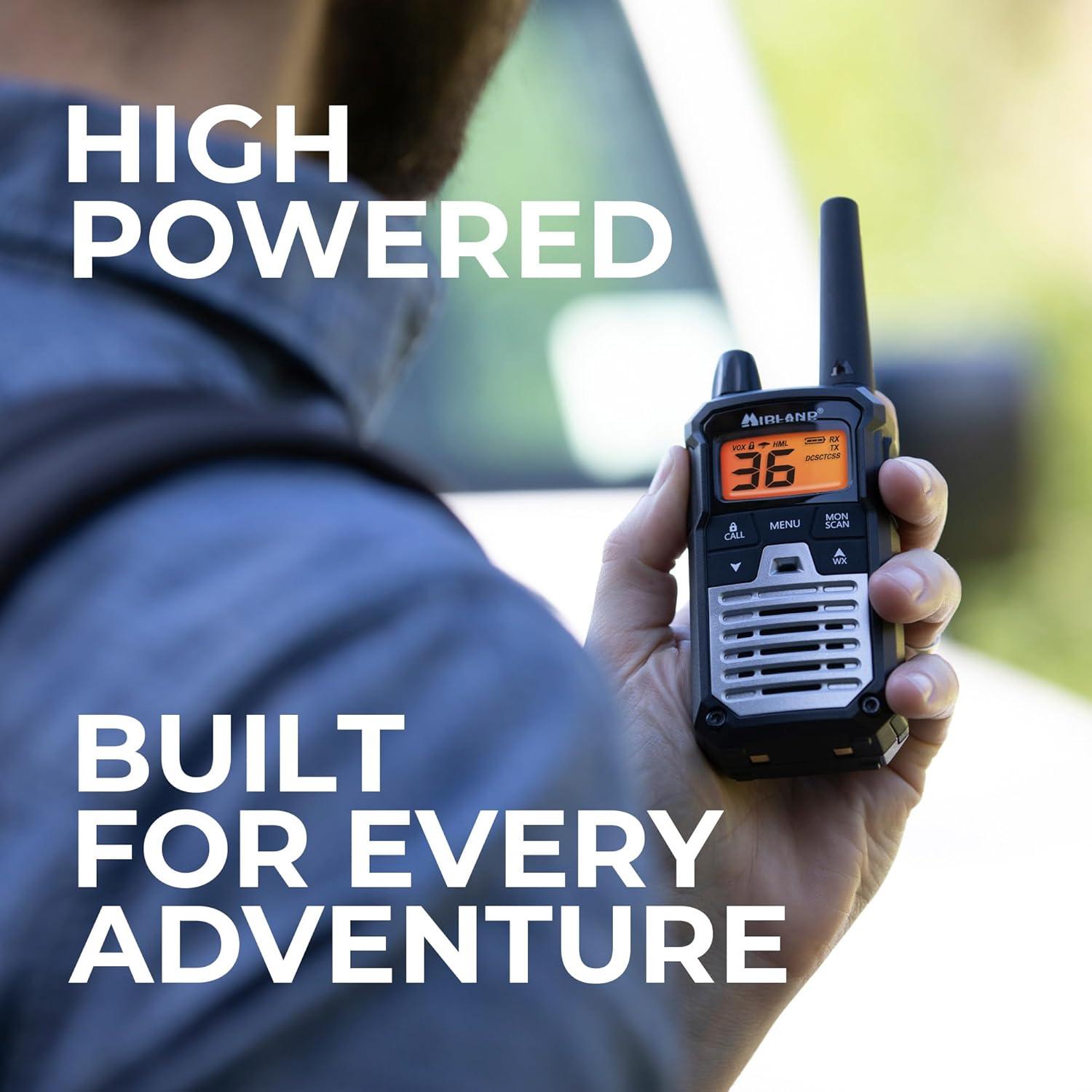 Midland T290 X-Talker® GMRS Walkie Talkie 2 Pack - T290VP4