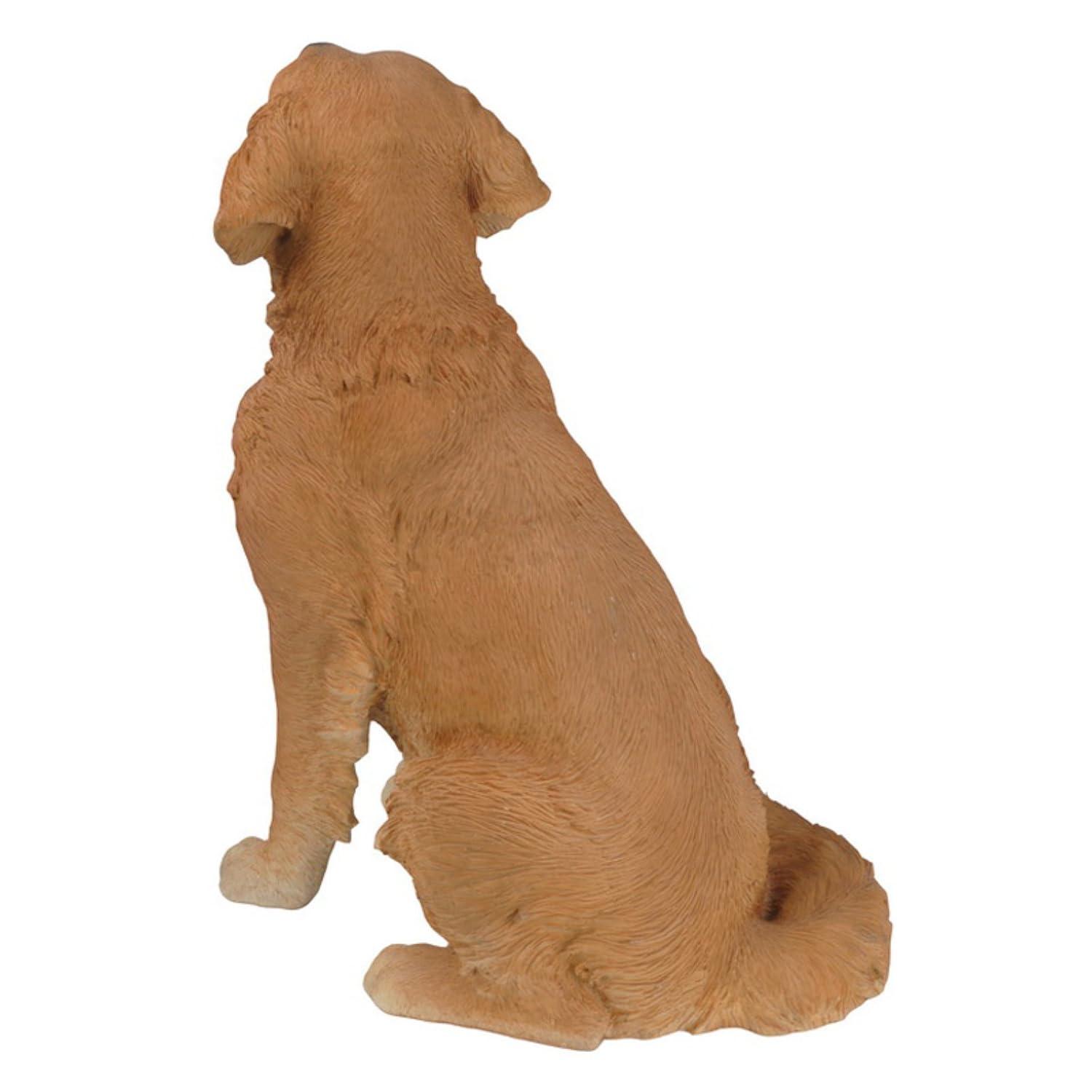 Hi-Line Gift Ltd. Sitting Dog Golden Retriever Statue