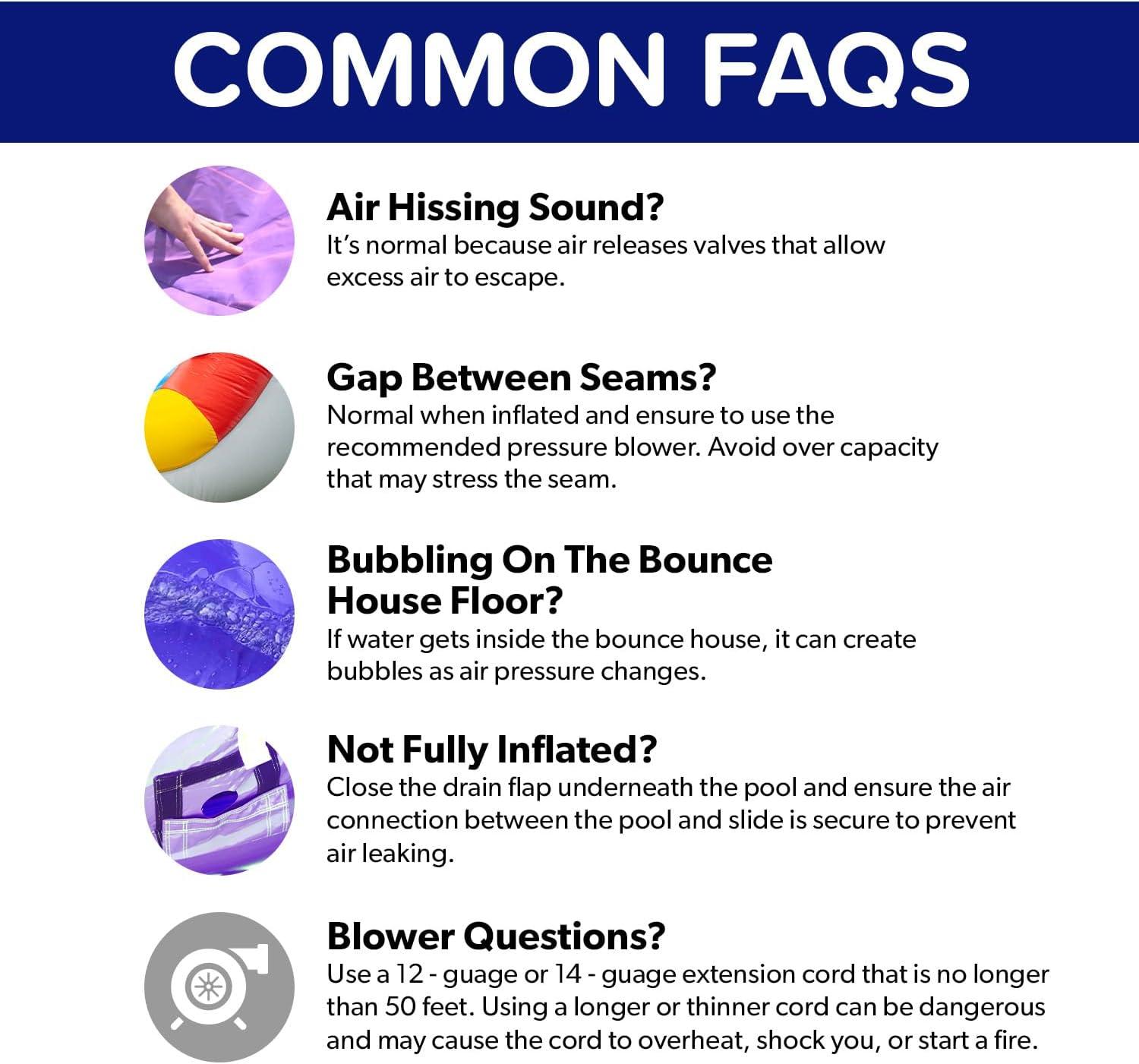 HeroKiddo Ocean Shark Commercial Grade Bounce House Water Slide with Splash Pool for Kids and Adults (with Blower), Basketball Hoop, Outdoor Indoor, Wet Dry Combo, Big Inflatable, Rental Quality