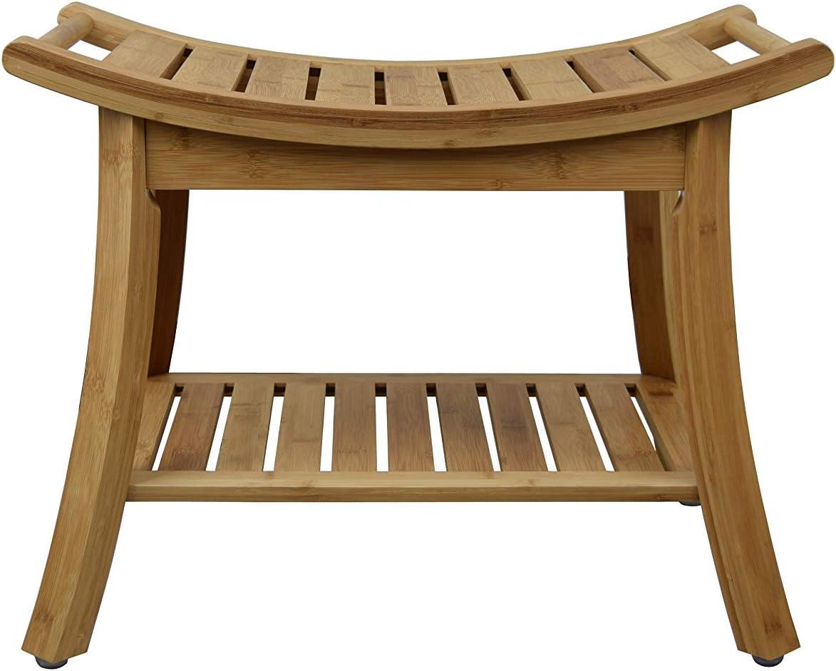 24'' W Bamboo Shower Bench