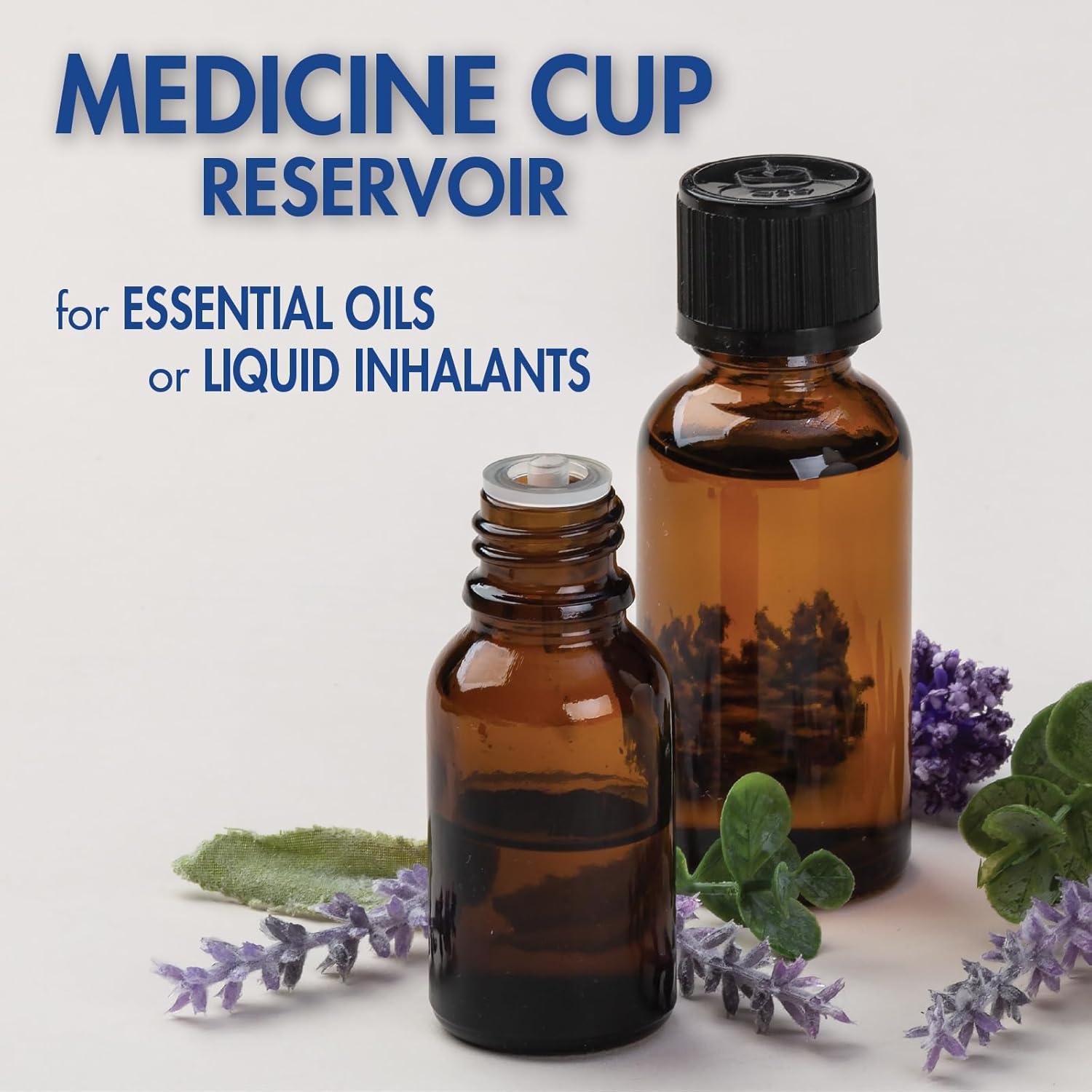 Thera|Care Warm Steam Vaporizer for Small Size Rooms, No Filter Required, Cold and Congestion Relief