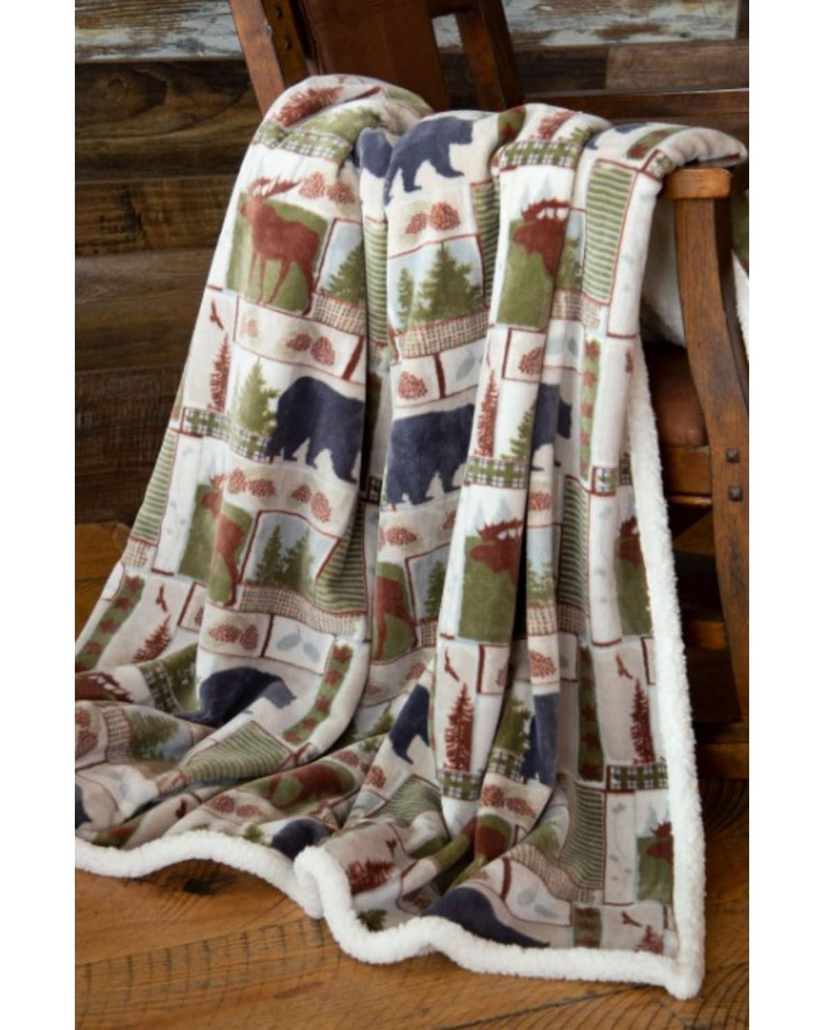 Carstens Inc. Hand Woven Throw Blanket