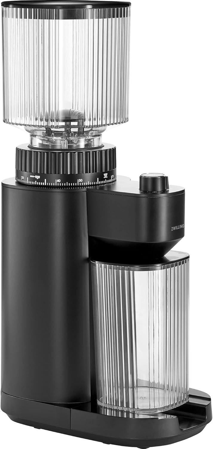 ZWILLING Enfinigy Burr Coffee Grinder Electric, 140 Coffee Grinding Options from Espresso to Drip Coffee