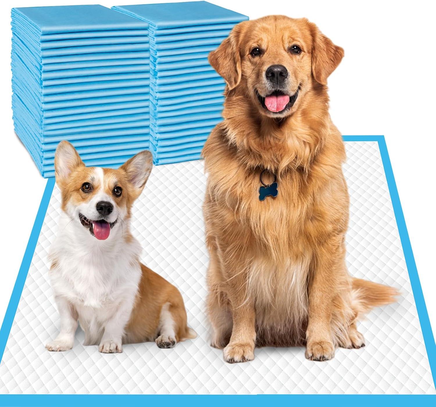 Pee Pads for Dogs - 30" X 36" Extra Large Puppy Pads XXL Potty Training Pads for Pet Wee Wee Pads Quick Absorbent Disposable Leak-Proof Pee Pads for Dogs Large Puppy Supplies - 30 Count