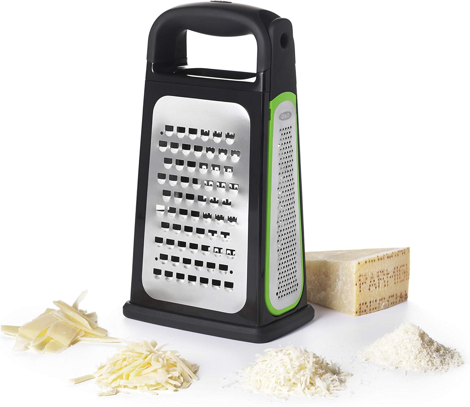 OXO Good Grips Stainless Steel Box Grater with Container