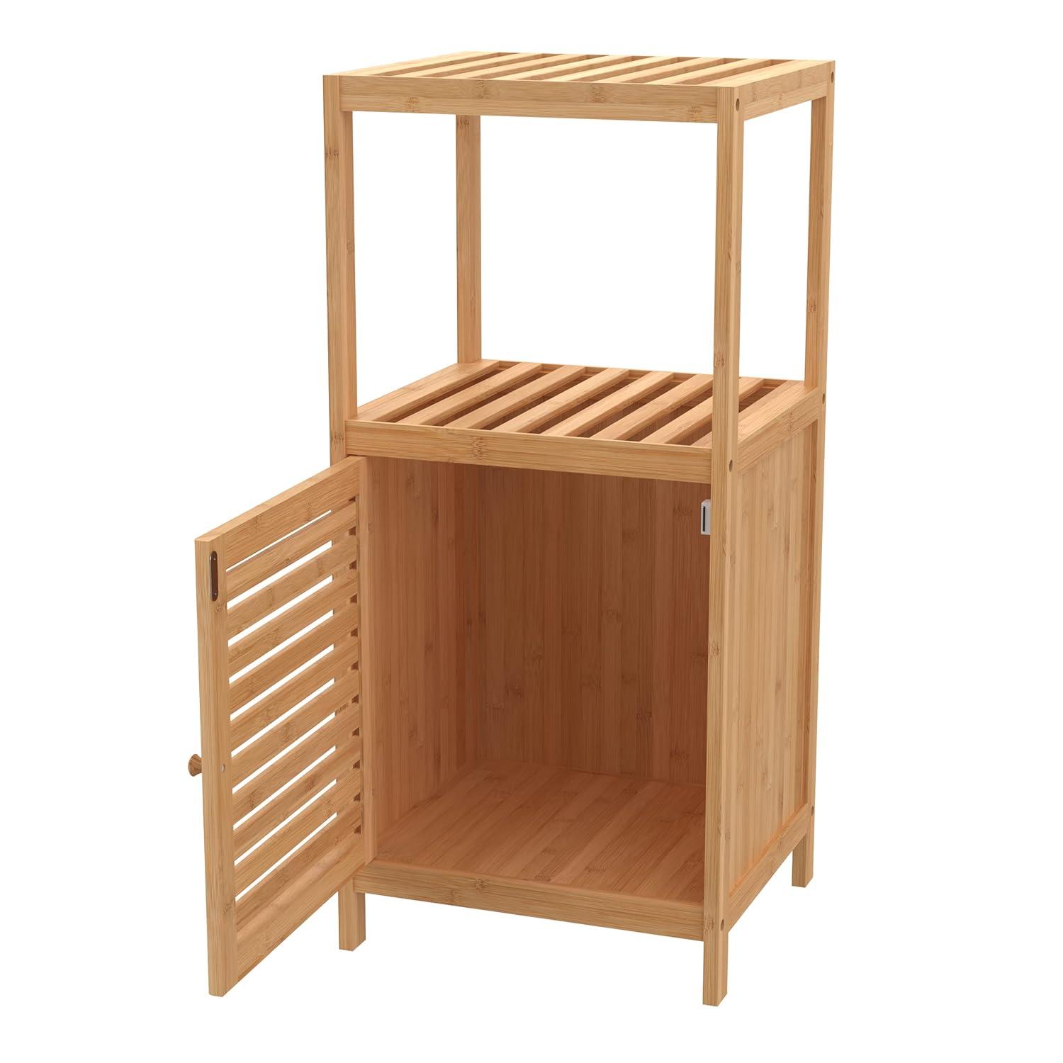 ClosetMaid Bamboo 1-Door Storage Cabinet & Reviews | Wayfair