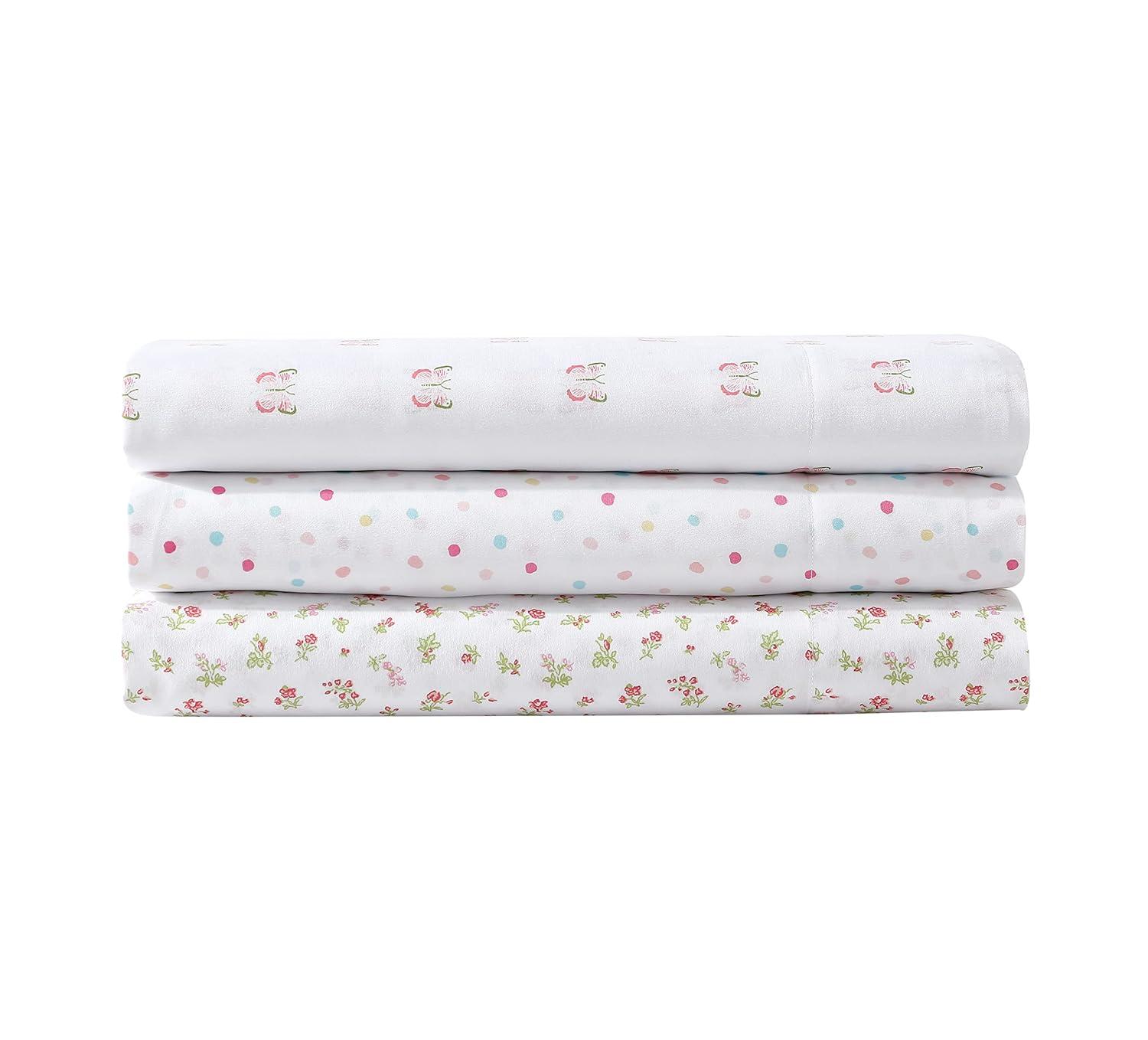 Laura Ashley Confetti 100% Microfiber Sheet Set