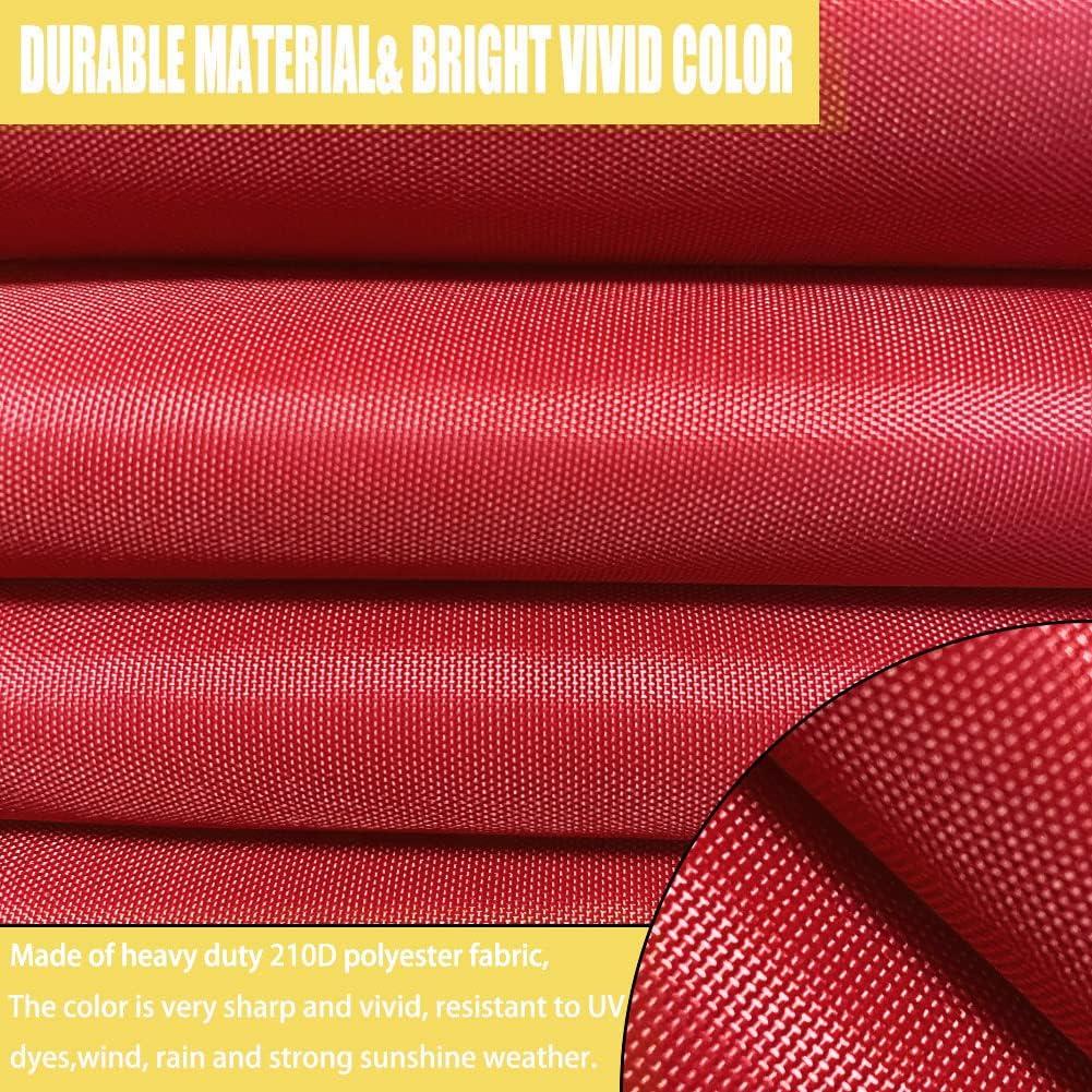 US Marine Corps Red Heavy Duty Polyester Flag 3x5 with Brass Grommets