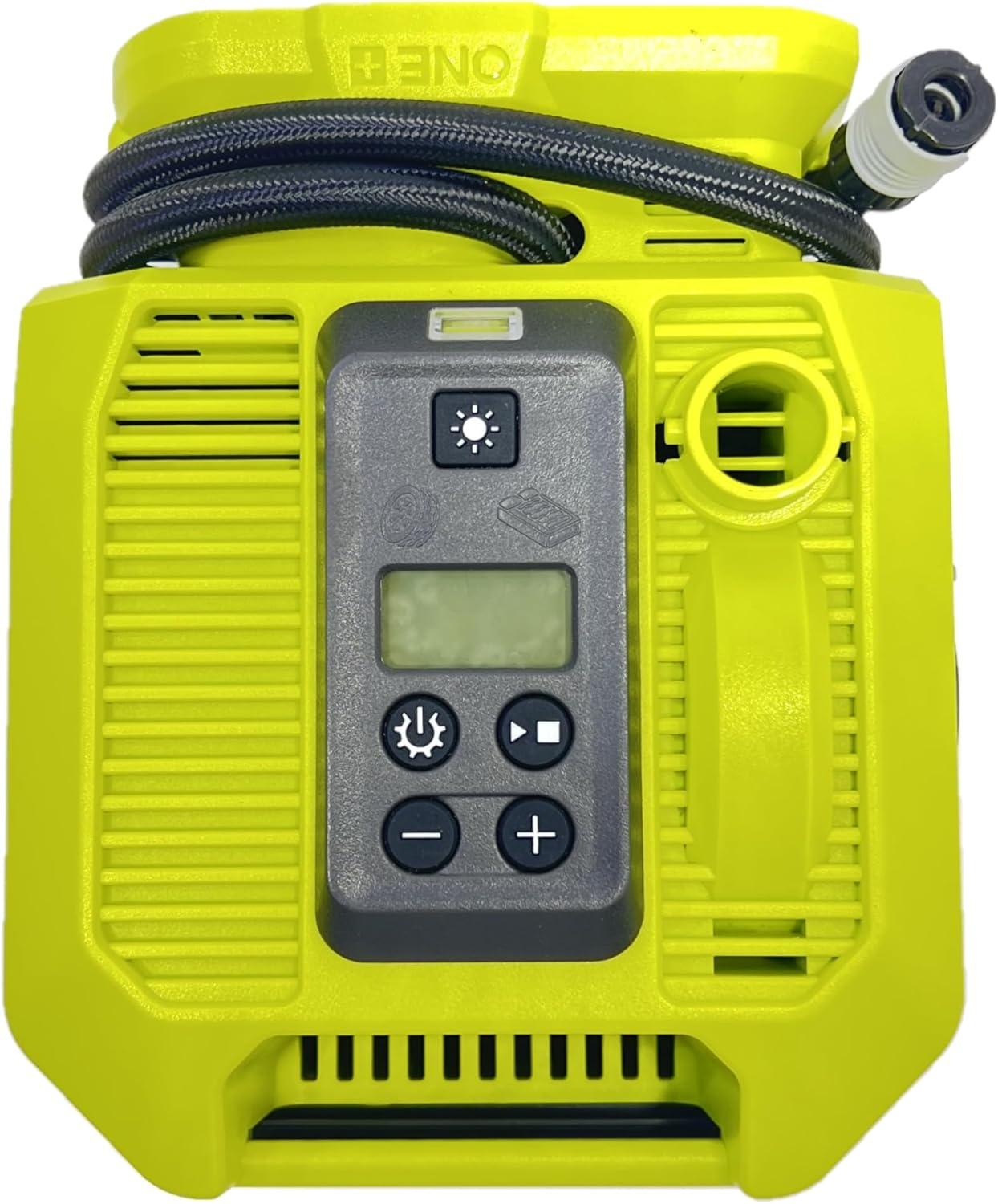 Ryobi 18V ONE+ DUAL FUNCTION DIGITAL Inflator/Deflator, PCL031B