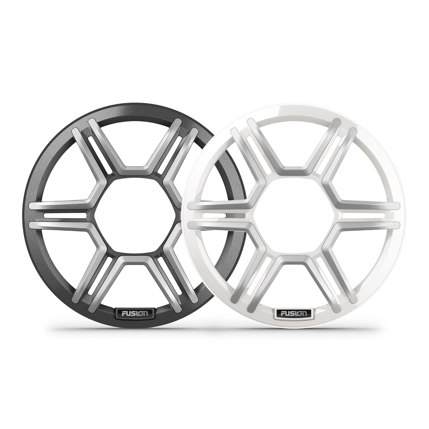 Garmin Fusion Apollo AP-FL65SPW 6.5" LED Marine Speakers Sport Grills, White, Pair