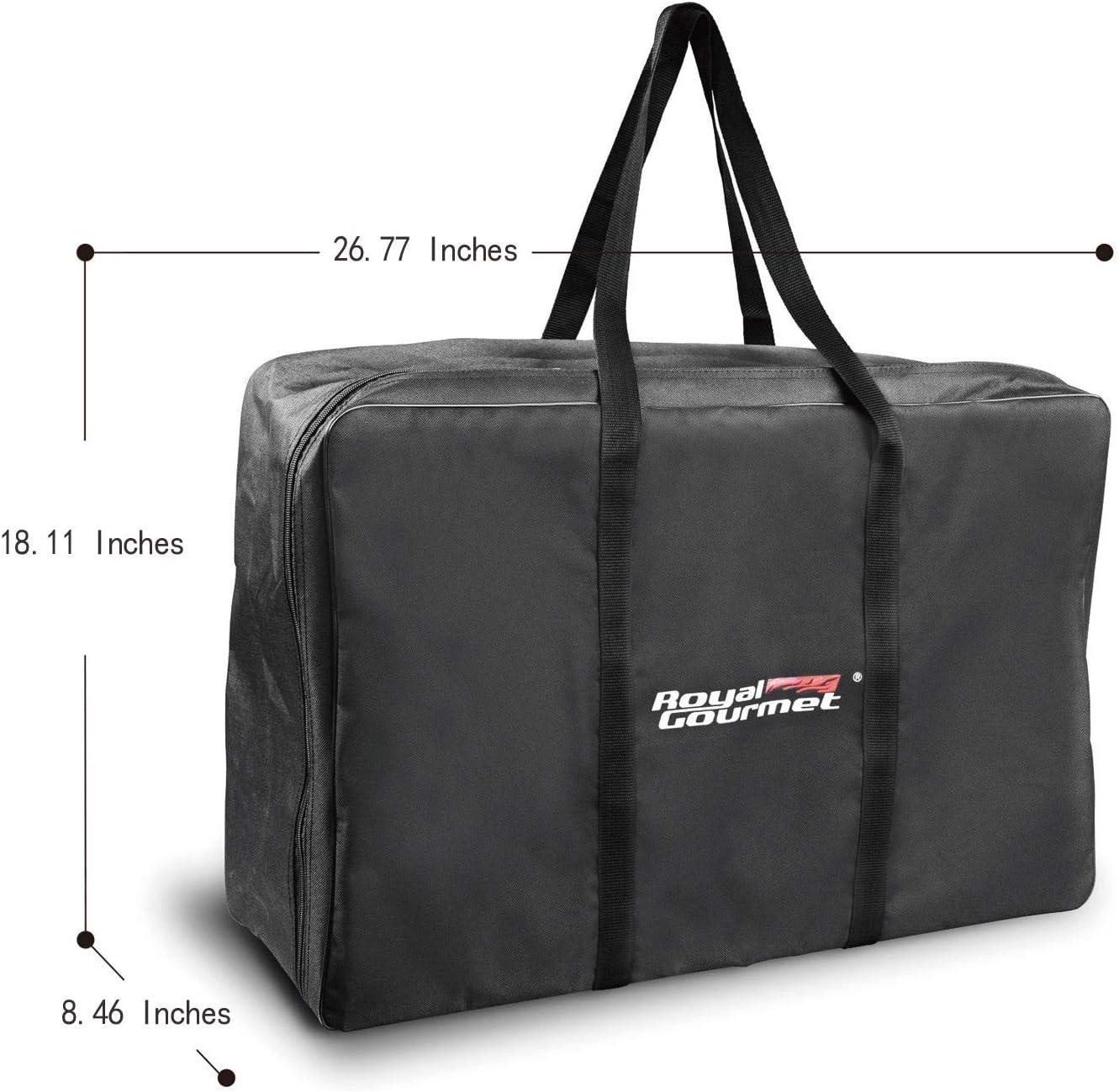27" Oxford Grill Griddle Waterproof Carrying Bag CB2701 - Royal Gourmet: Weather-Resistant, Zip Closure, Handle