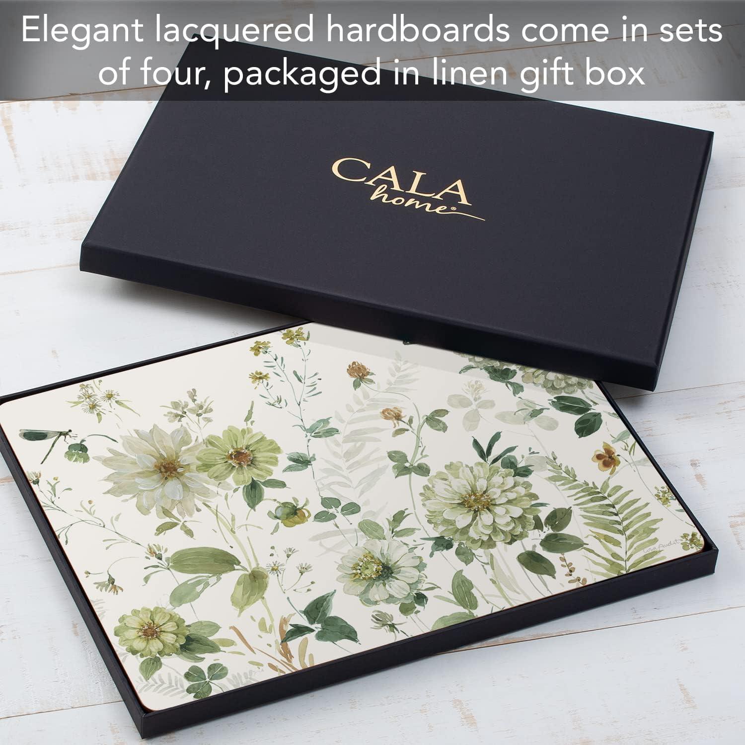 Plastic / Acrylic Floral Rectangle Placemat