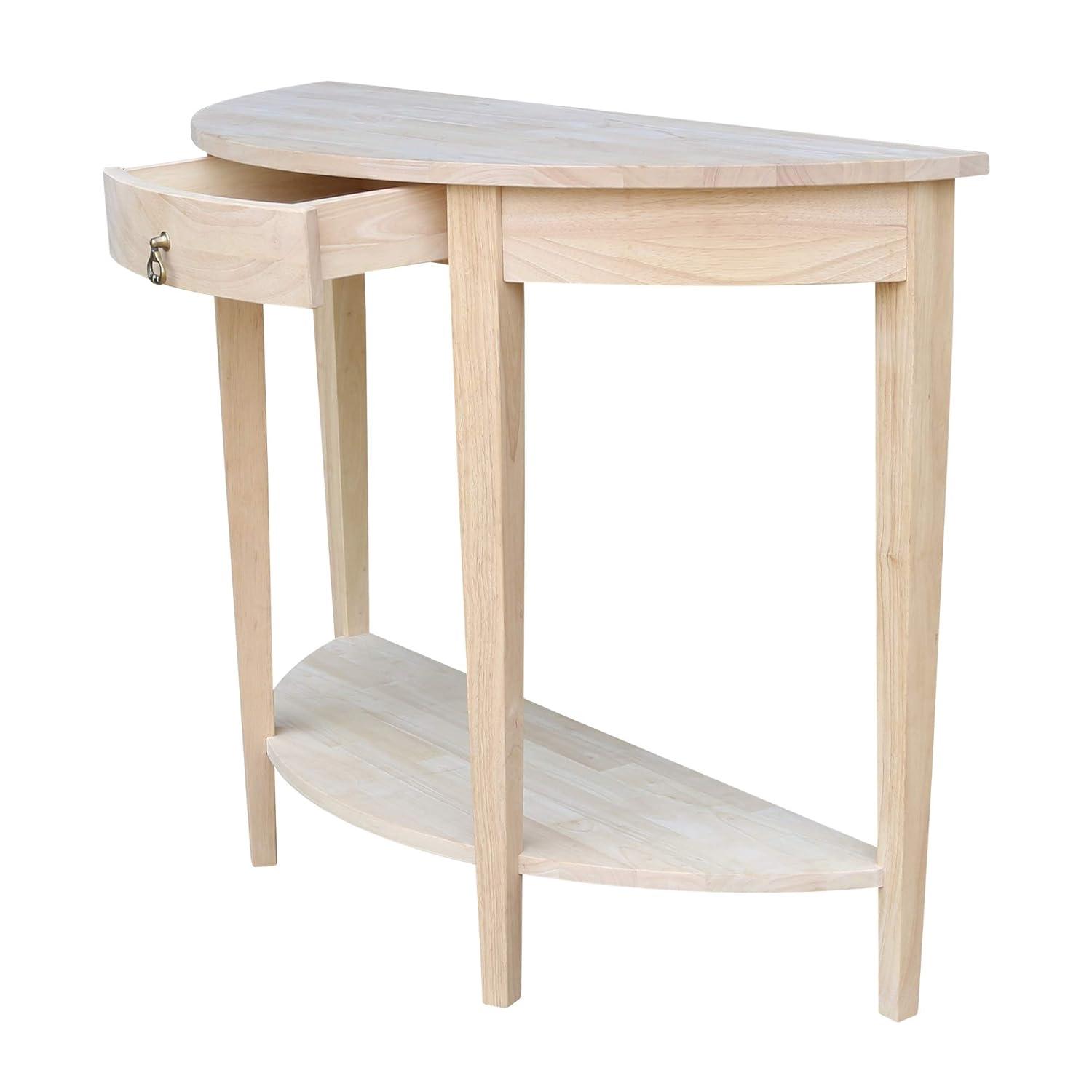 IC International ConceptsHalf Moon Console Table