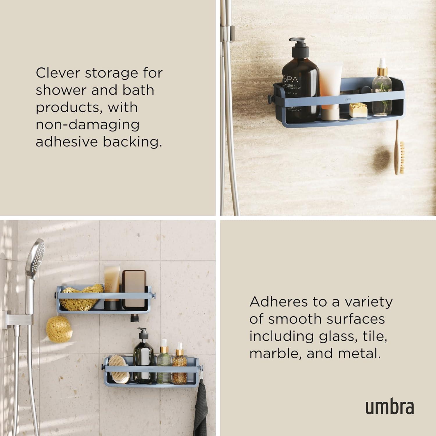 Umbra Flex Adhesive Adhesive Shower Basket