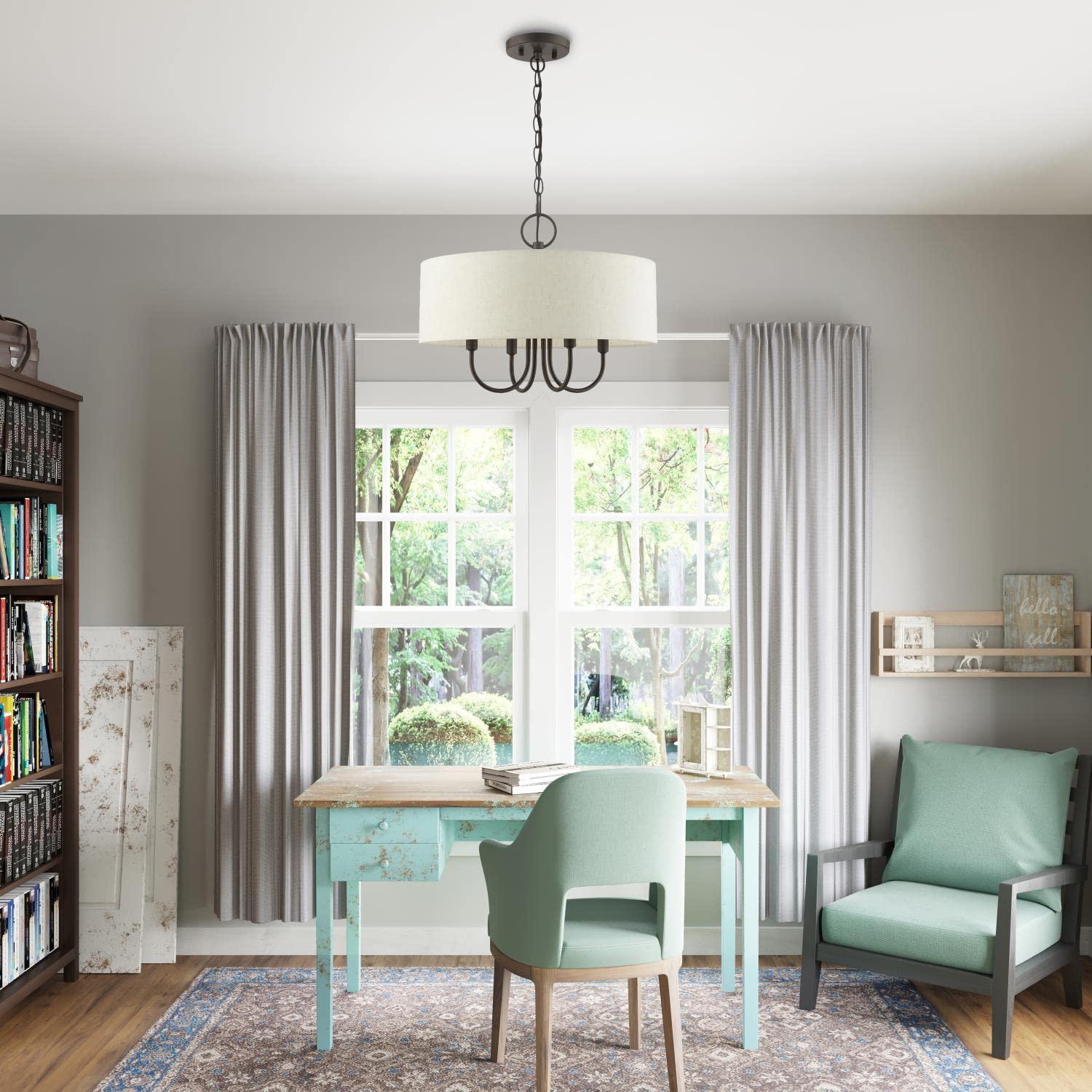 Livex Lighting Blossom 4 - Light Pendant in  English Bronze