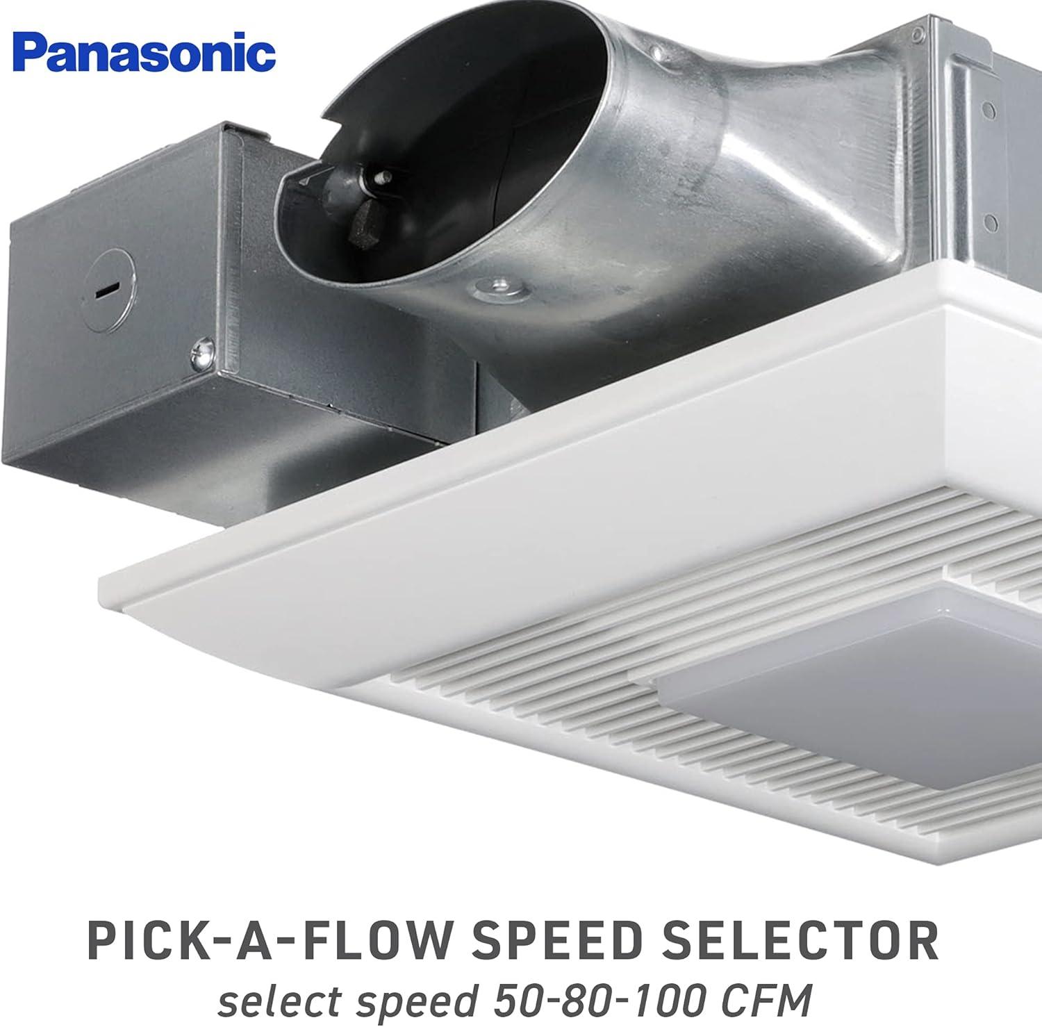 WhisperValue DC White LED Ventilation Fan with Condensation Sensor