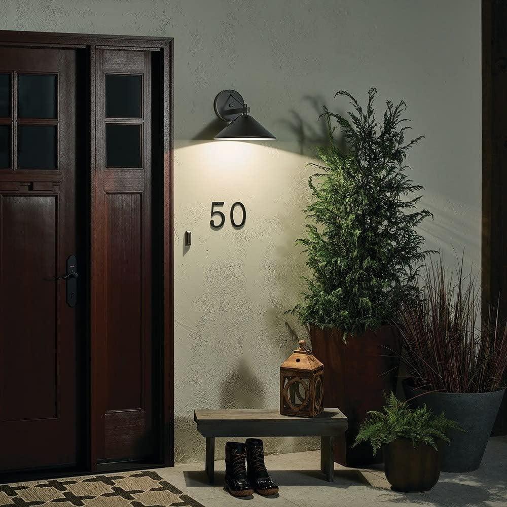 Ripley 9" 1 Light Outdoor Wall Light in Olde Bronze®