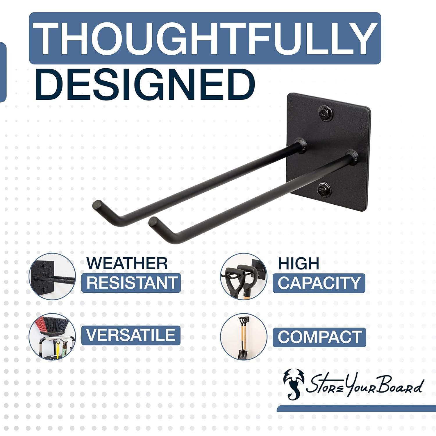 StoreYourBoard Tysons Tool Max Storage Wall Hook | Holds 50 lbs