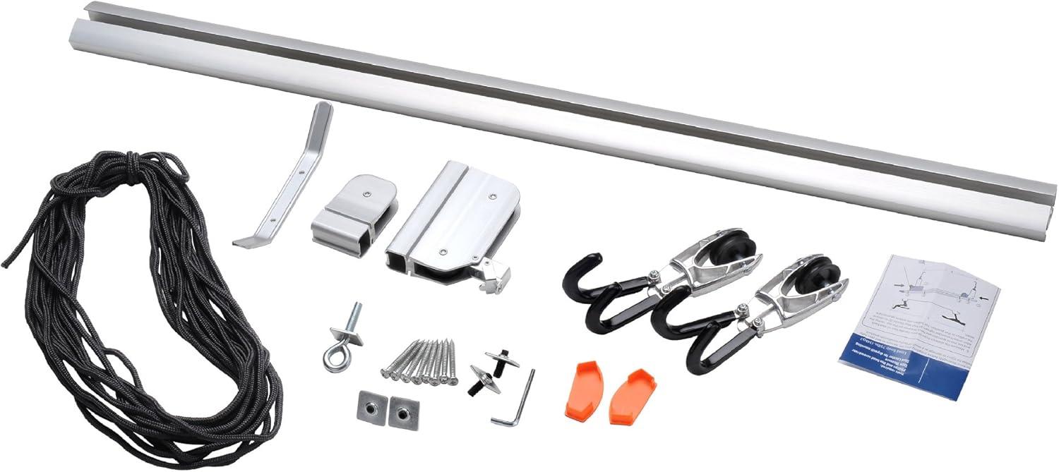 Heavy Duty Aluminum Rail Mount Bike and Ladder Lift