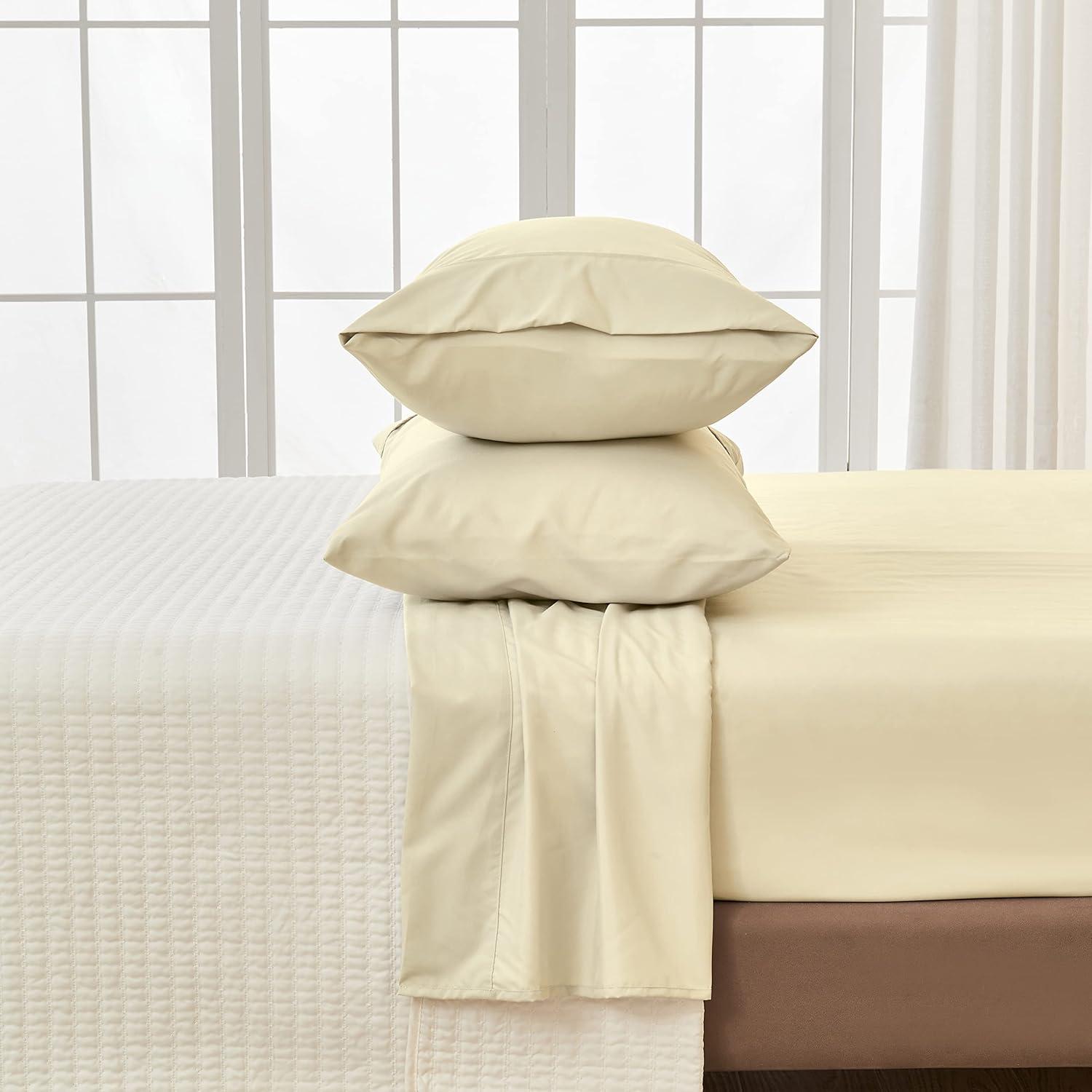 Ultra Soft Microfiber Solid Sheet Set