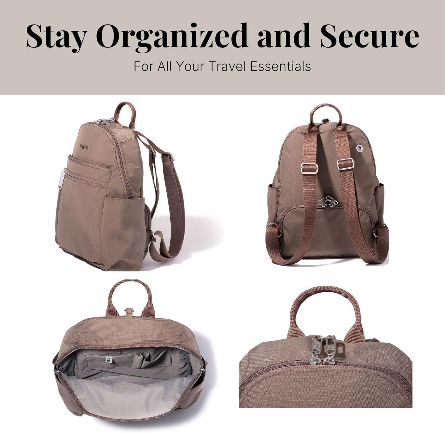 baggallini Securtex® Anti-Theft Vacation Backpack - Portobello